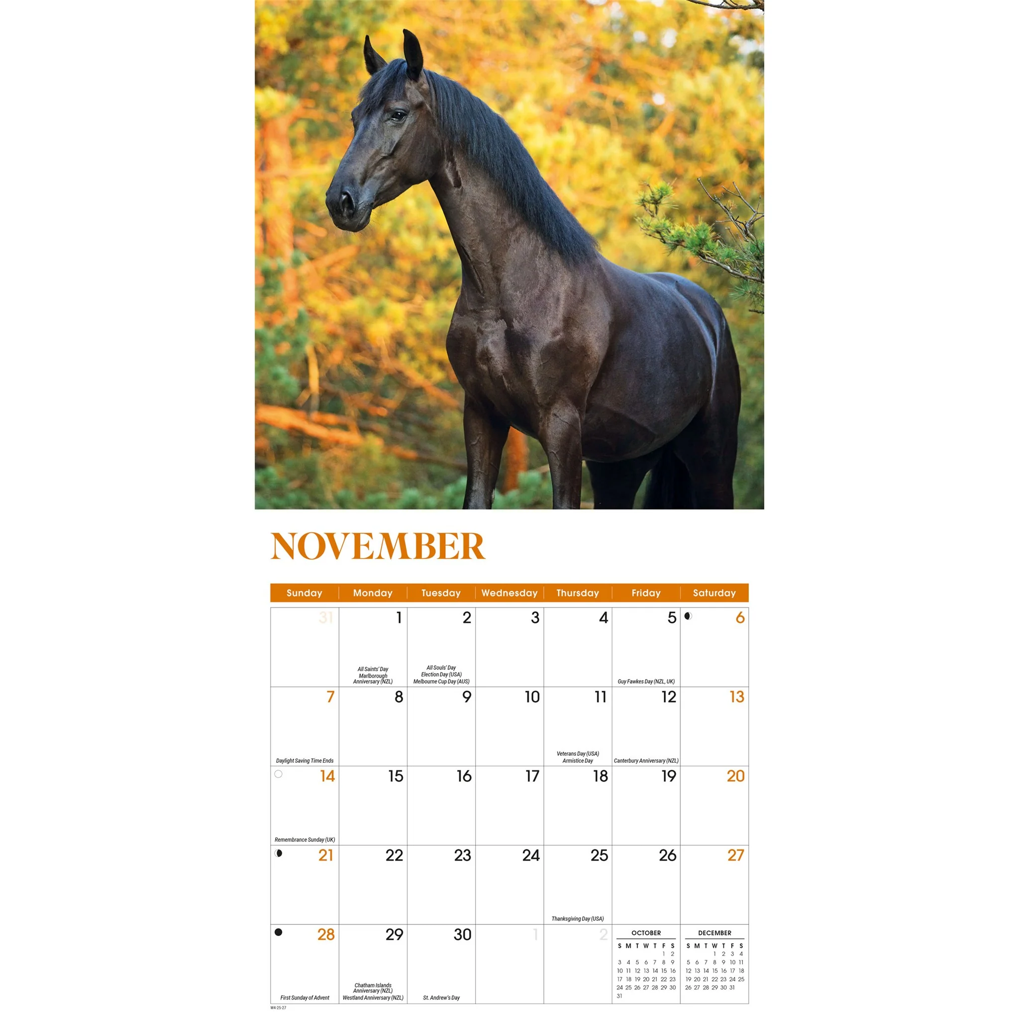 Horses 2027 Mini Calendar - Image 5