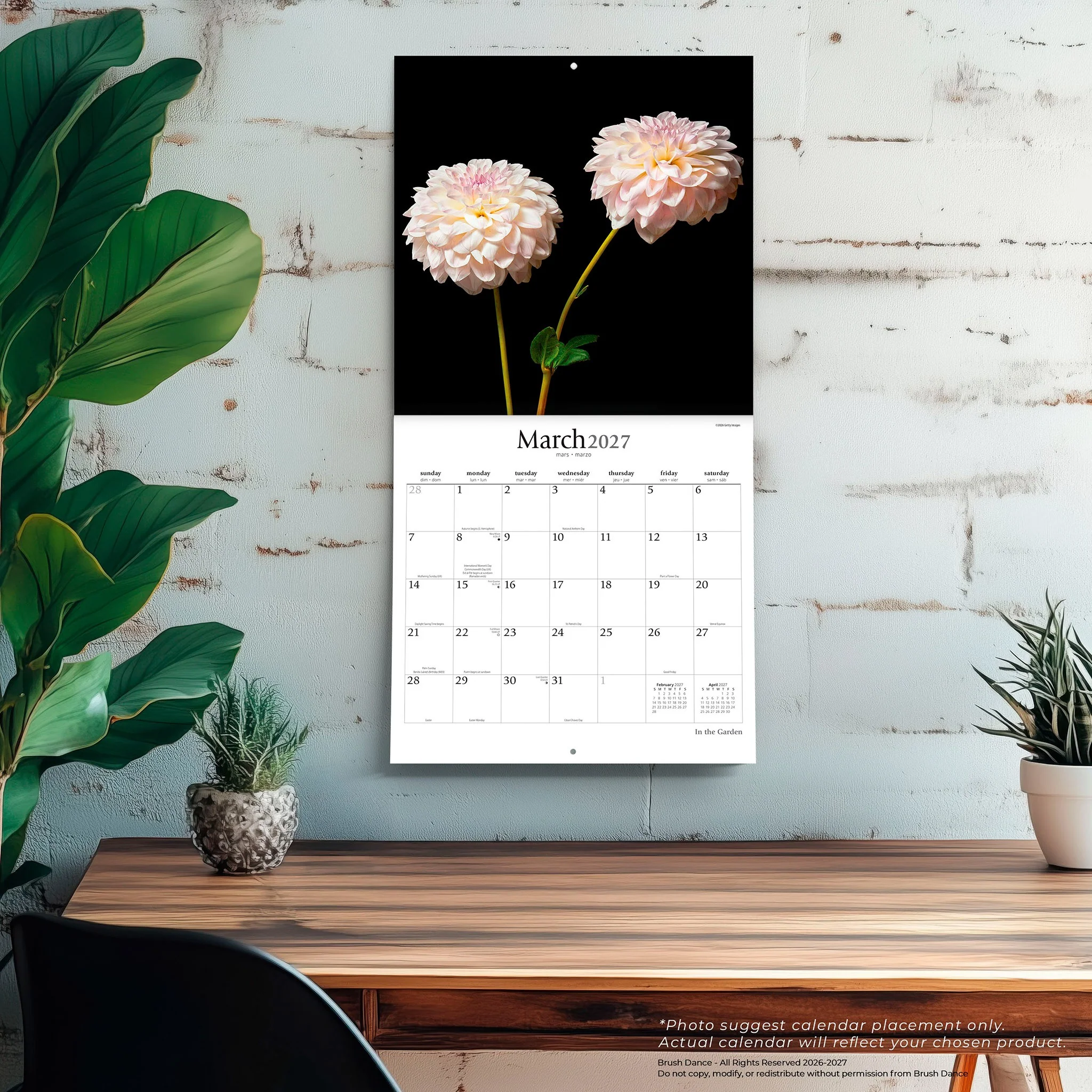 In the Garden 2027 Wall Calendar - Image 5