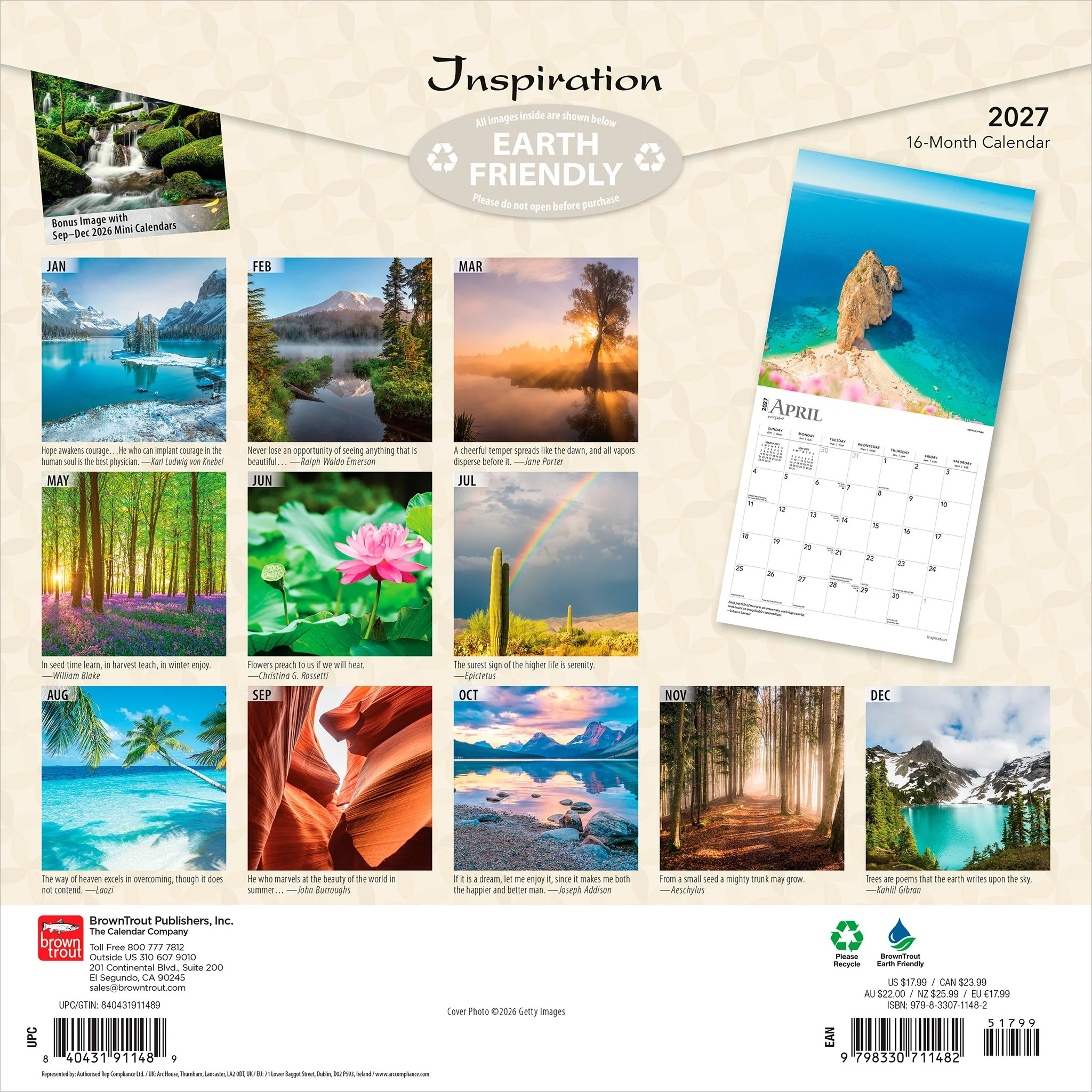 Inspiration 2027 Wall Calendar - Image 2