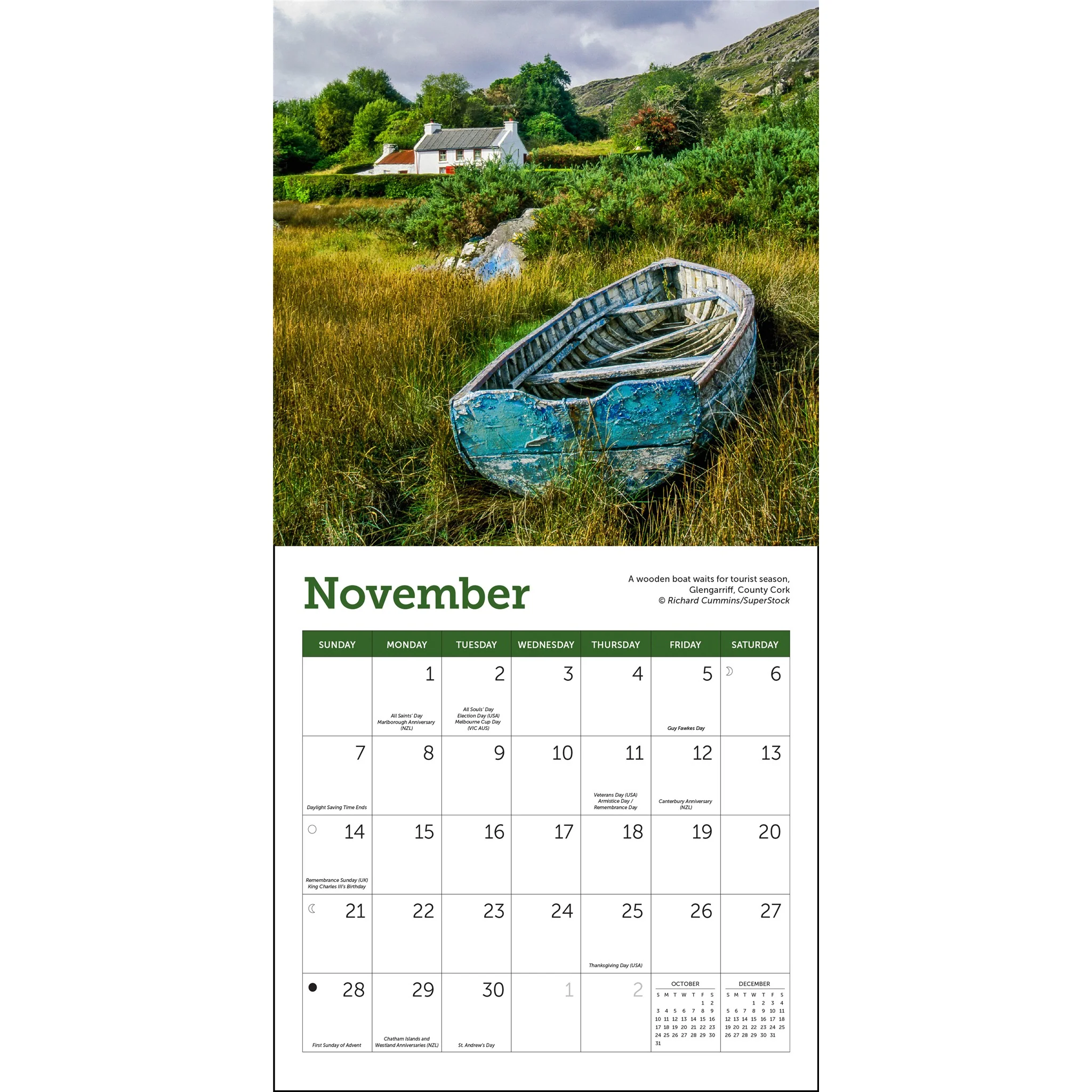 Ireland 2027 Mini Calendar - Image 5