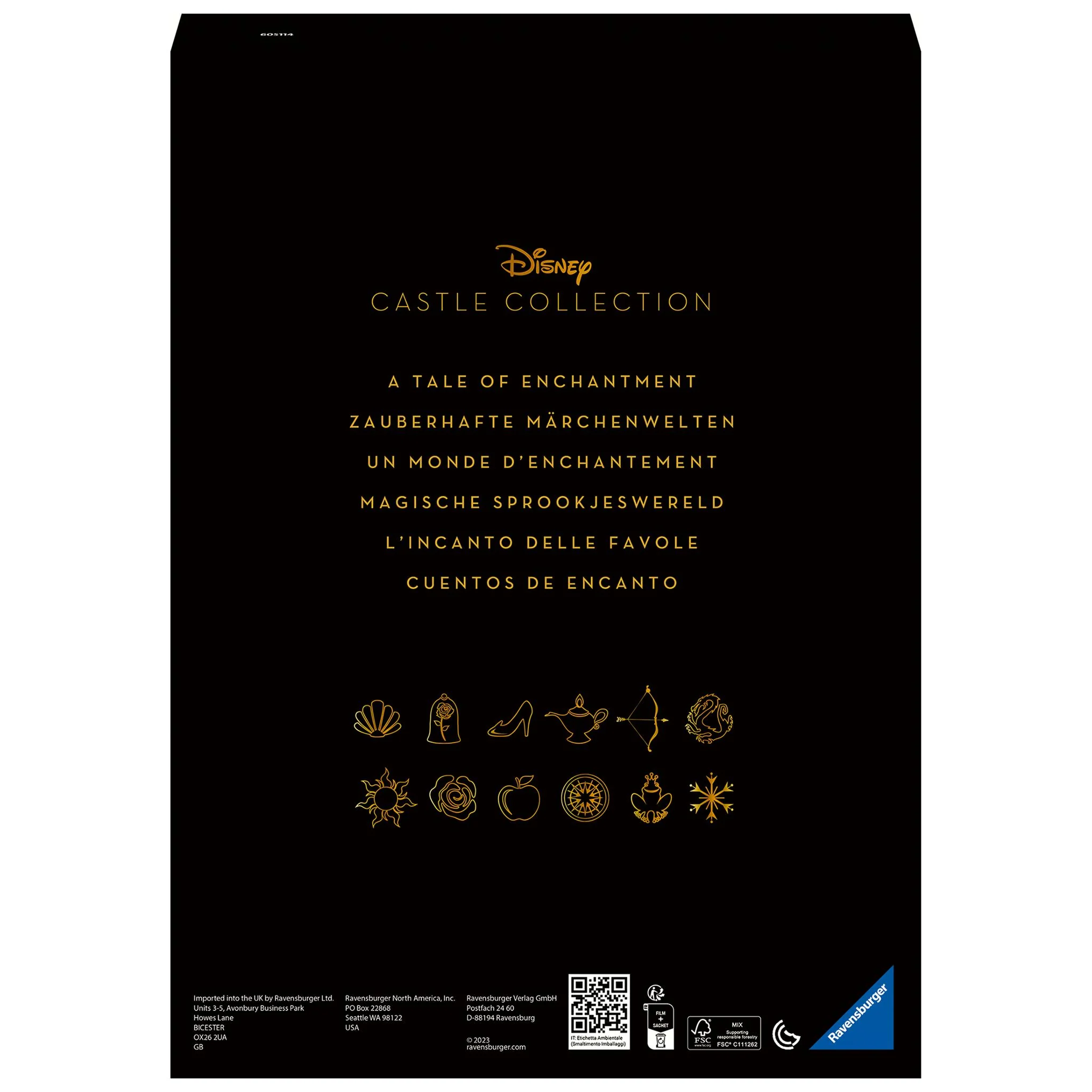 Jasmine Disney Castle 1000 Piece Puzzle - Online Only - Image 2