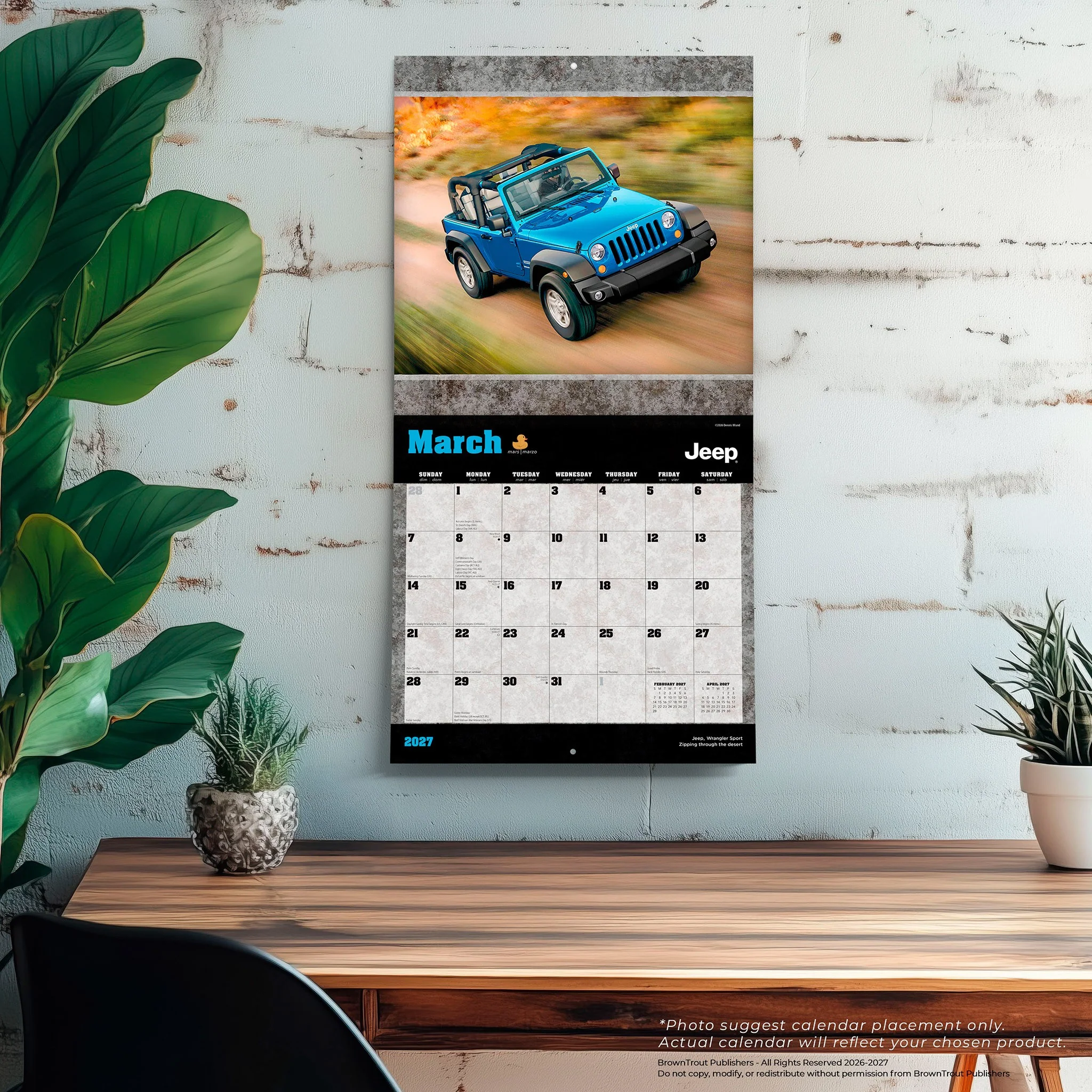 Jeep 2027 Wall Calendar - Image 5