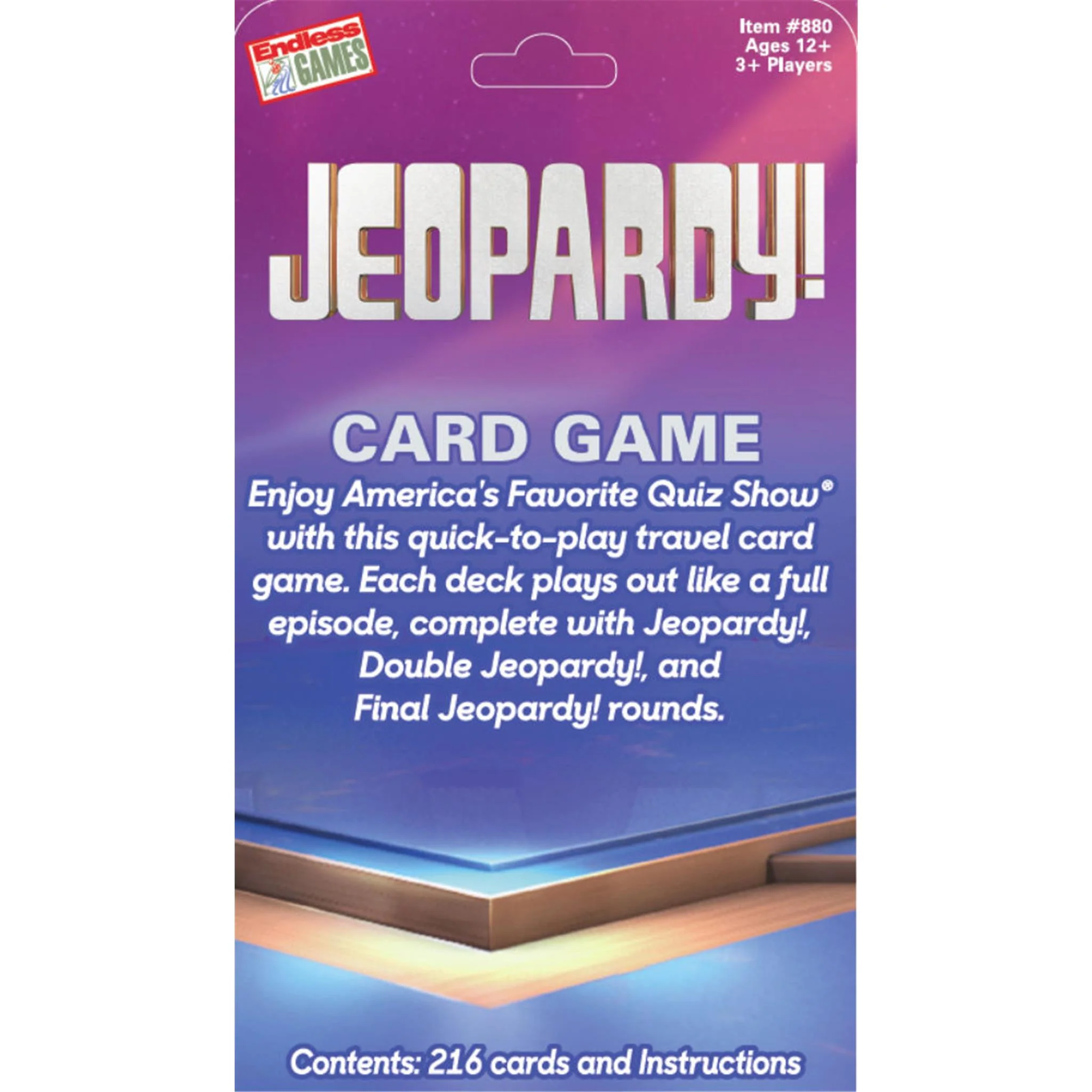 Jeopardy Card - Image 2