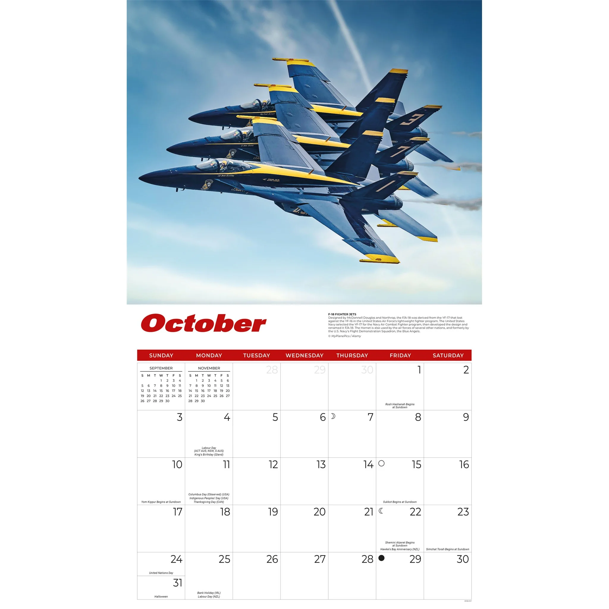 Jets 2027 Wall Calendar - Image 5