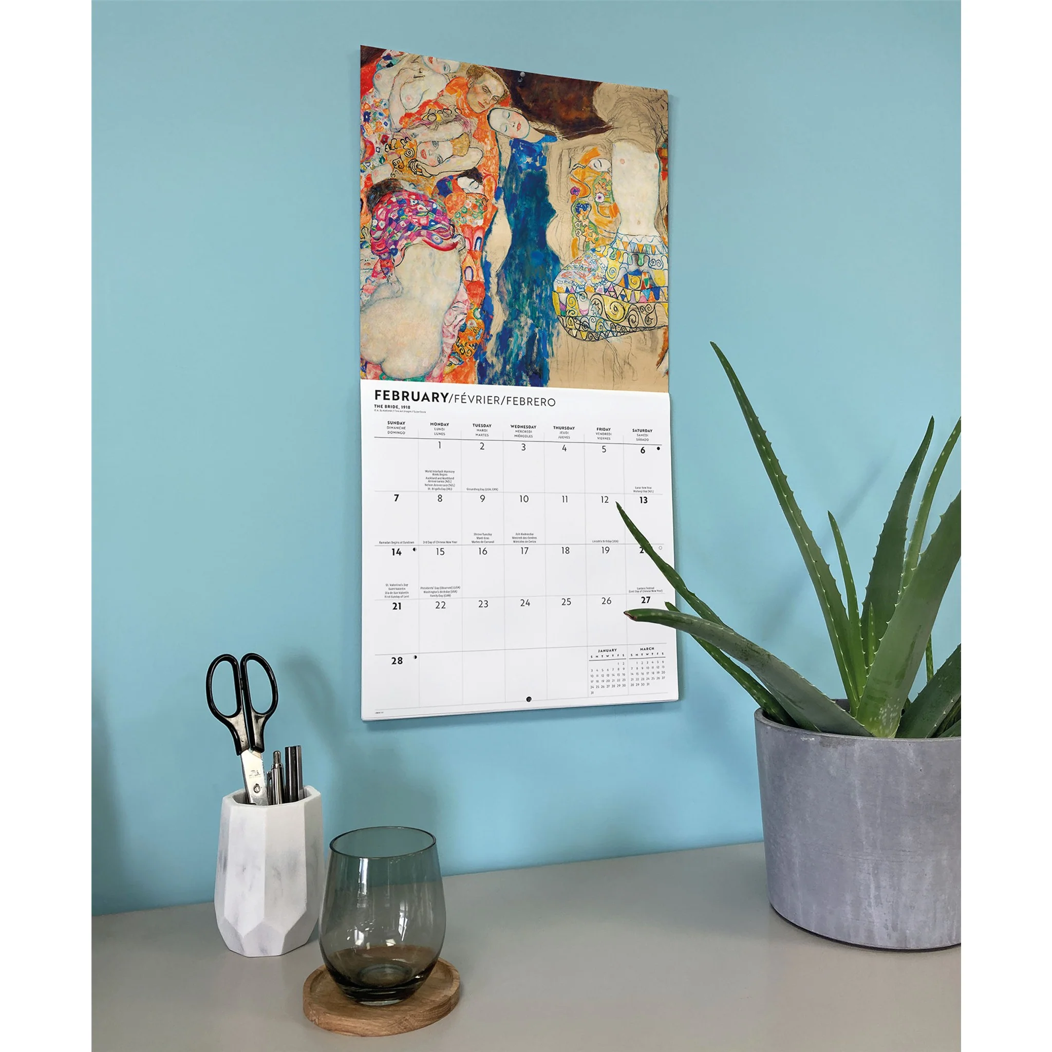 Klimt 2027 Wall Calendar - Image 6