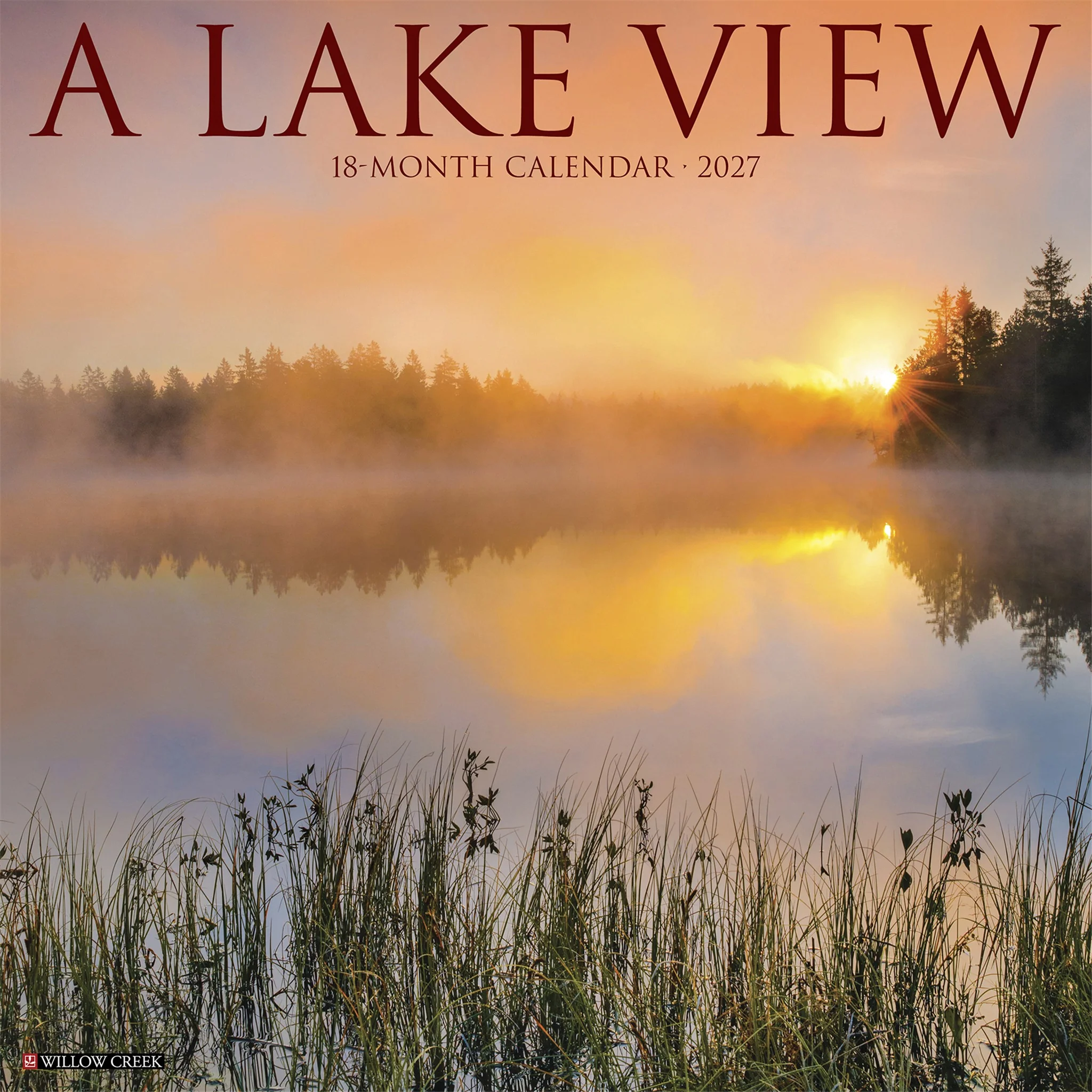 Lake View 2027 Wall Calendar