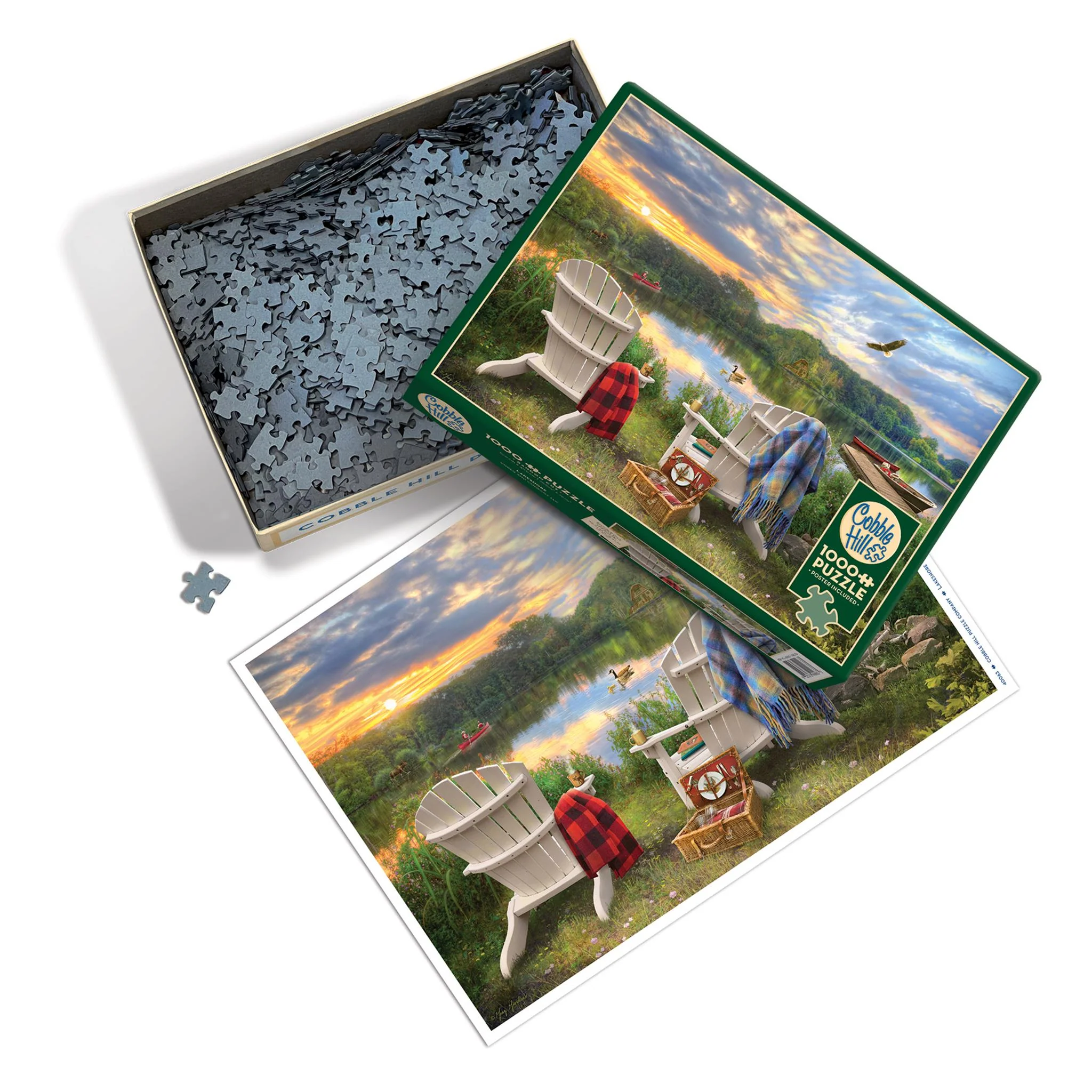 Lakeshore 1000 Piece Puzzle - Image 3