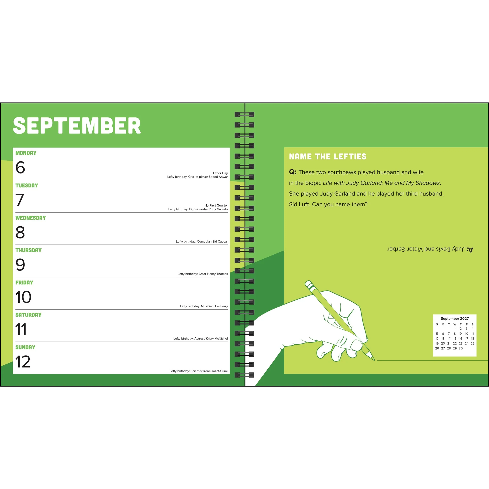 Left-Hander's 2027 Engagement Calendar - Image 7