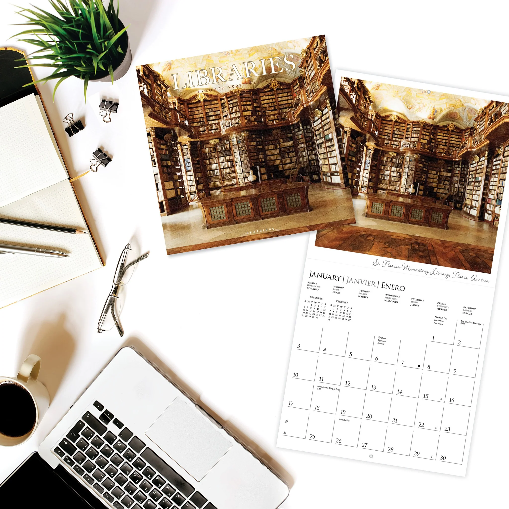 Libraries 2027 Wall Calendar - Image 4