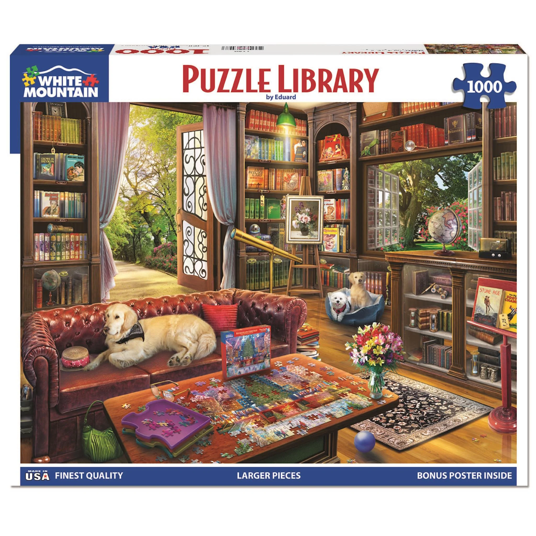 Library 1000 Piece Puzzle - Image 2