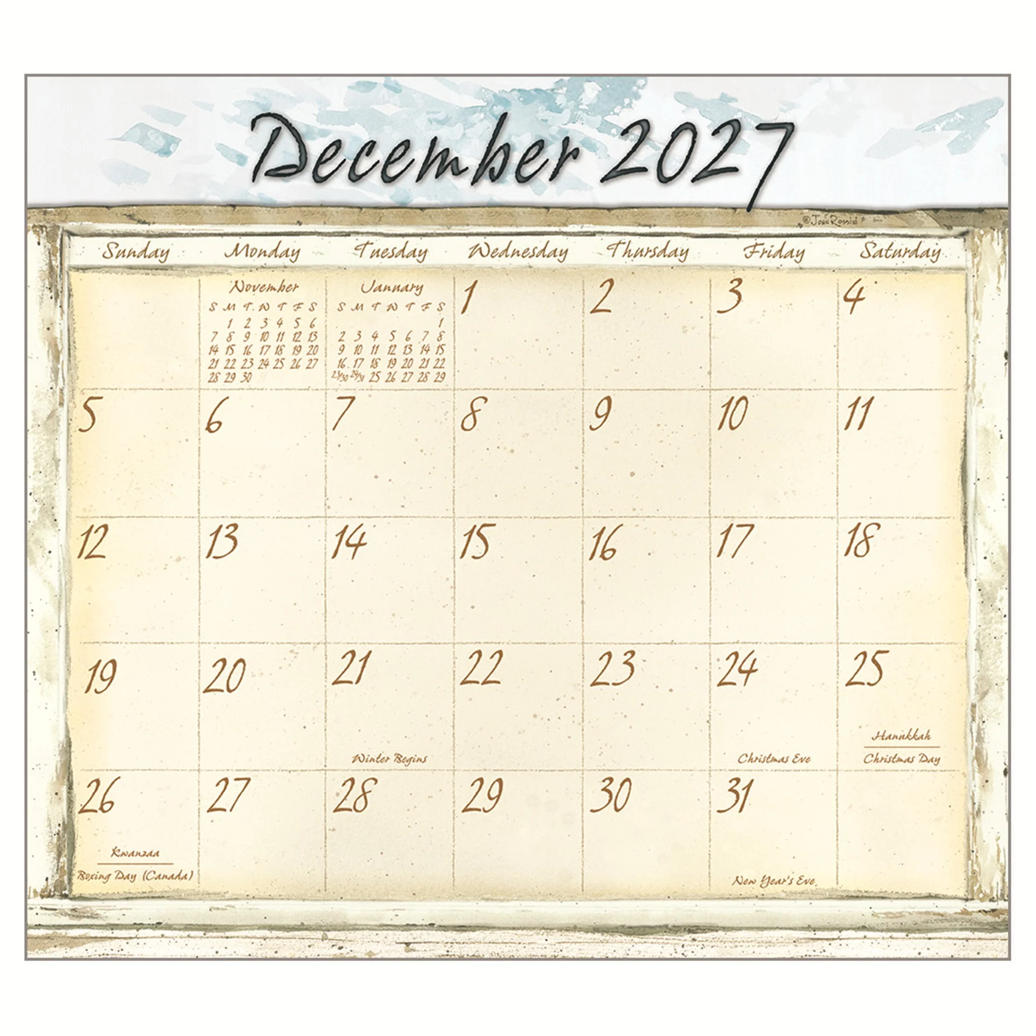 Life Itself 2027 Wall Calendar - Image 3