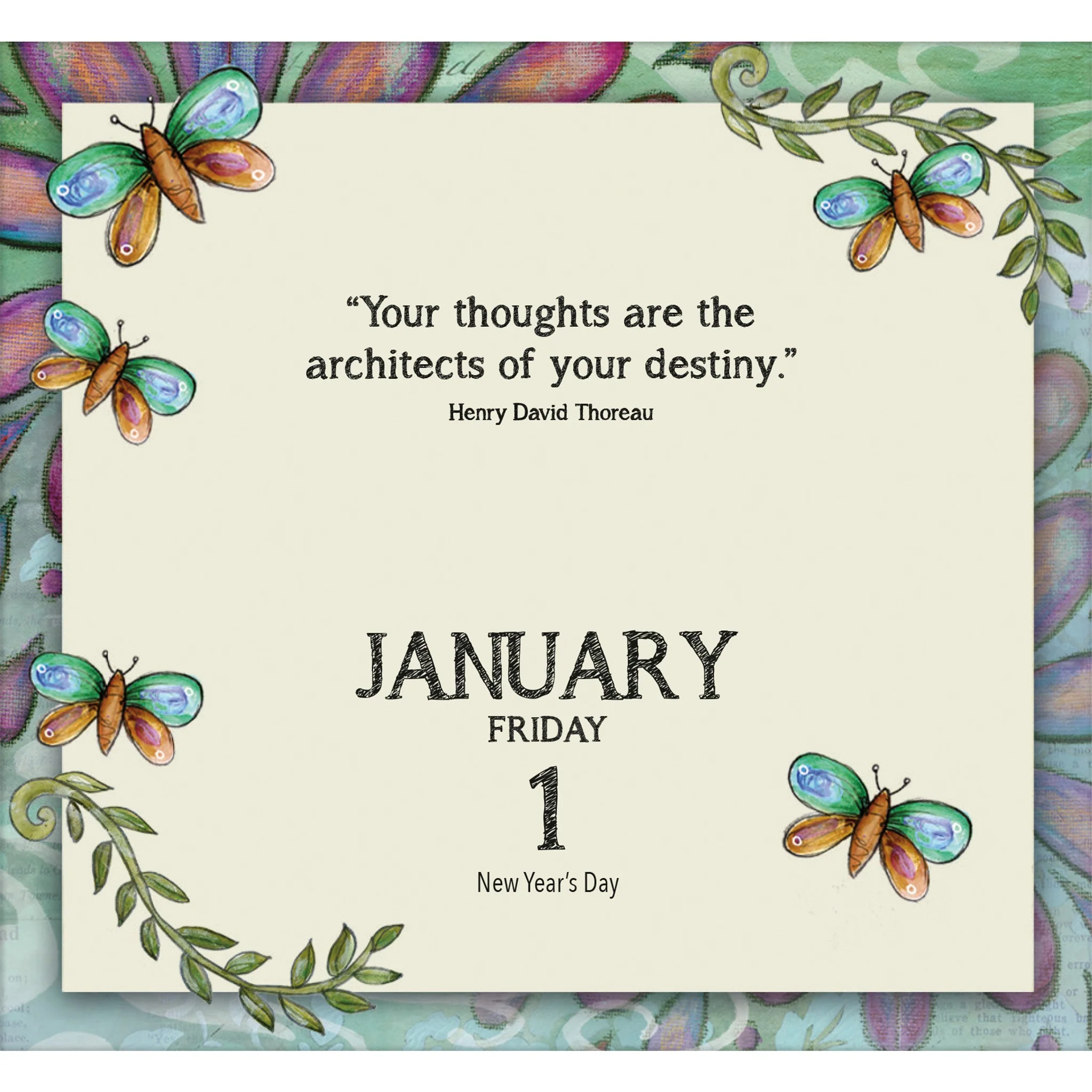 Live Love Dream 2027 Small Box Calendar - Image 3