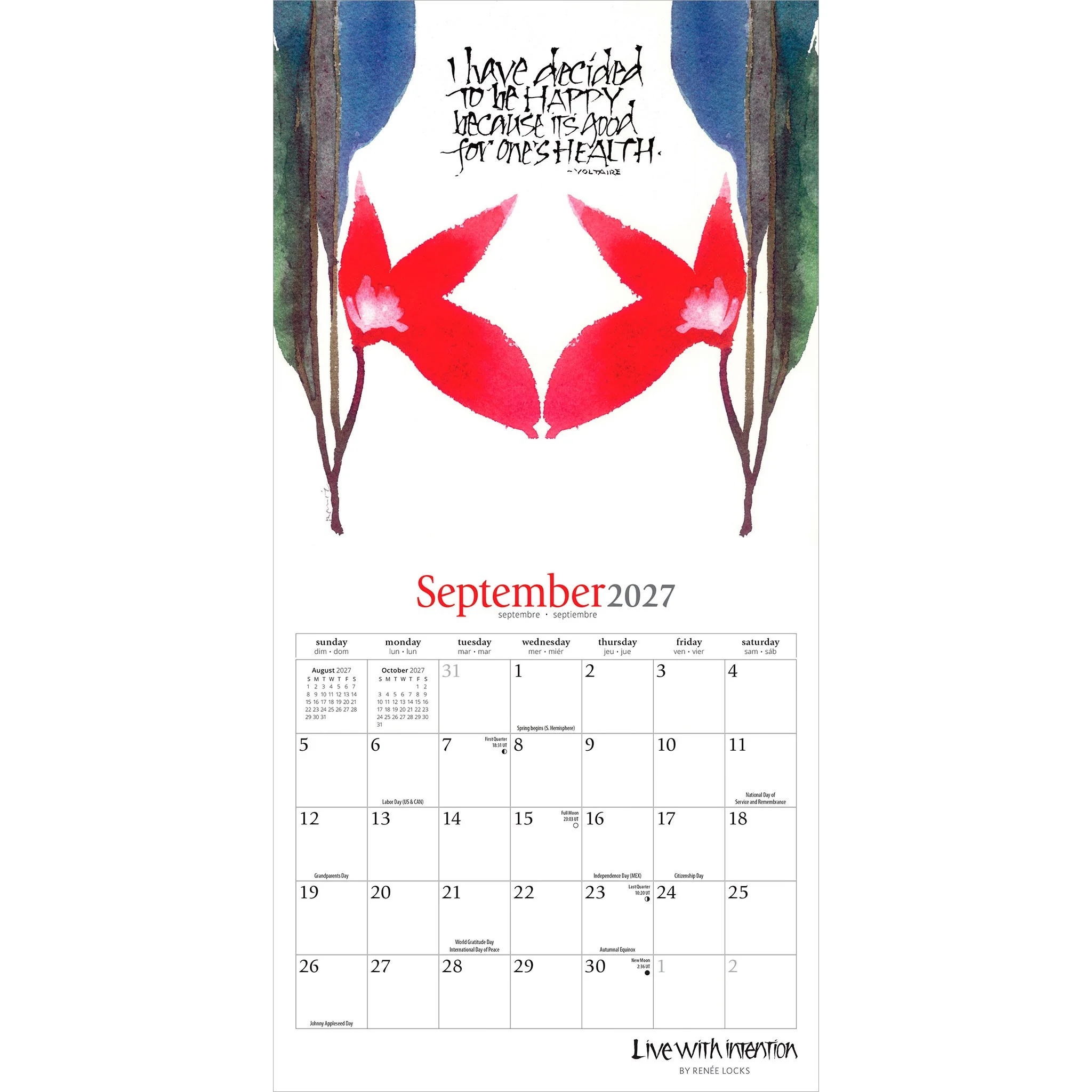 Live with Intention 2027 Mini Calendar - Image 4