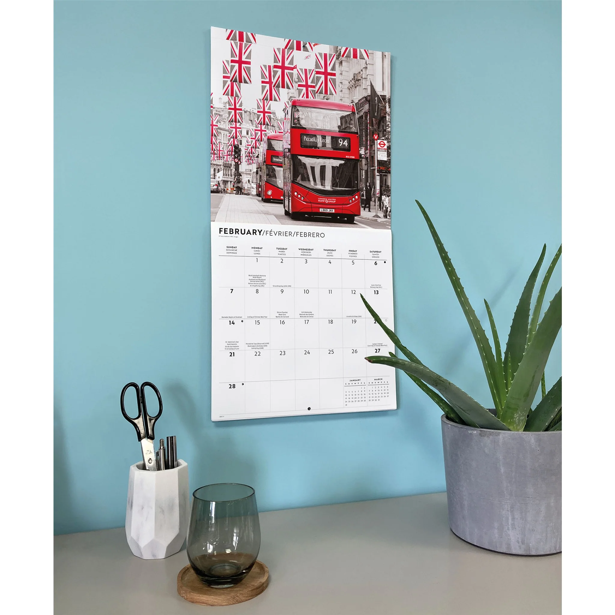 London Lux 2027 Wall Calendar - Image 6