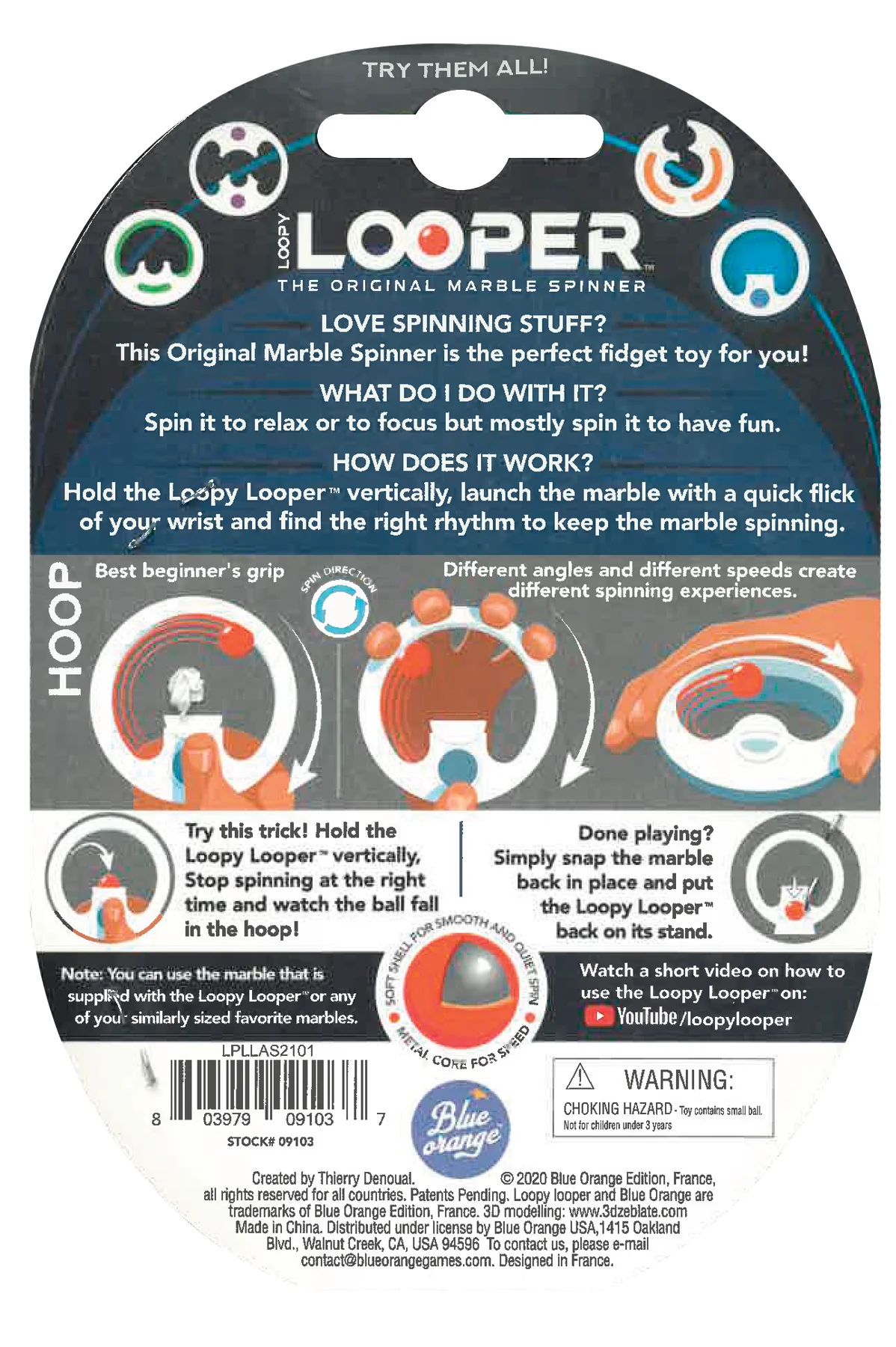 Loopy Looper Hoop Fidget Toy - Image 3