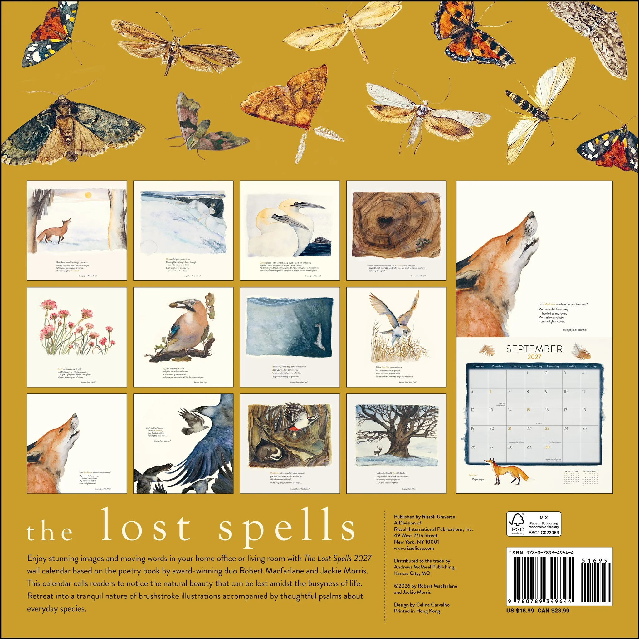 Lost Spells 2027 Wall Calendar - Online Only - Image 2