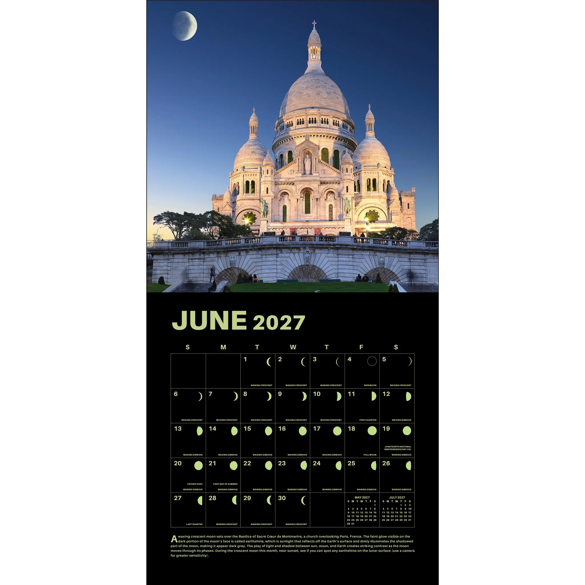 Lunar 2027 Wall Calendar - Image 3