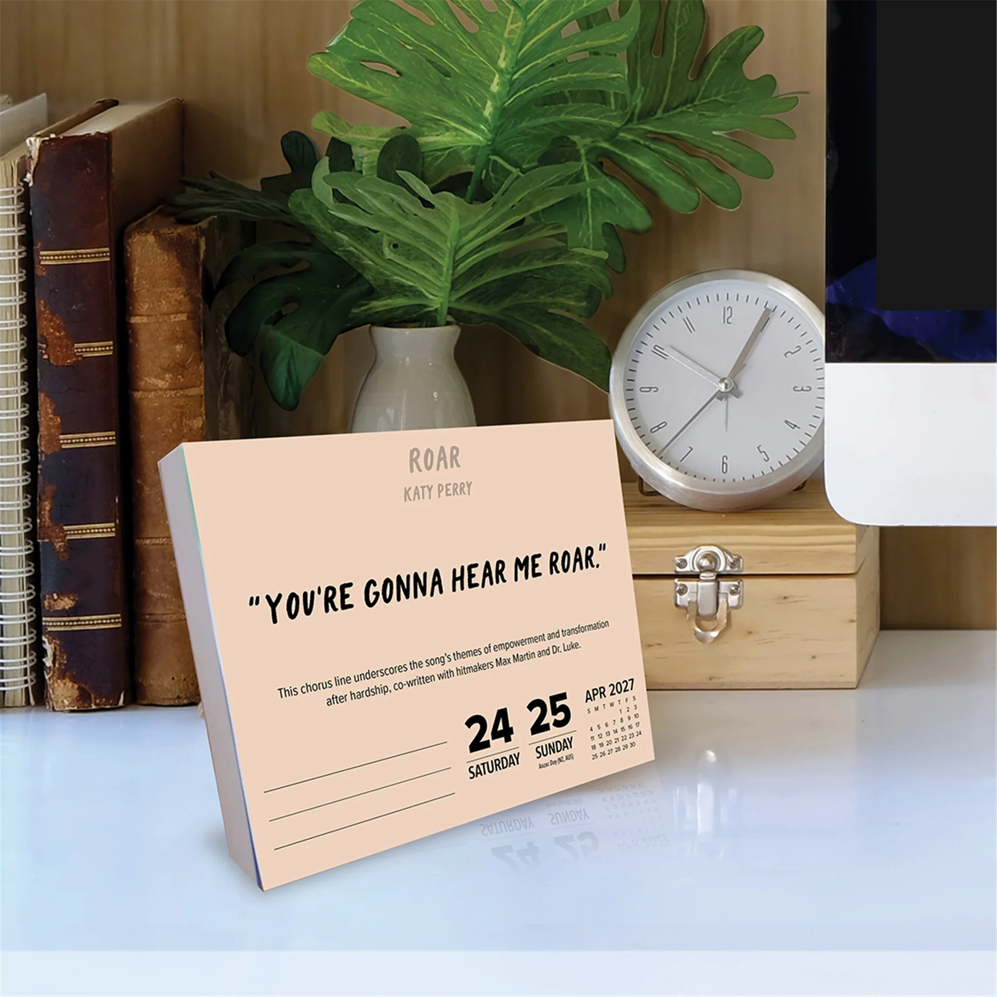 Lyrics to Live By 2027 Box Calendar - Online Only - Image 3