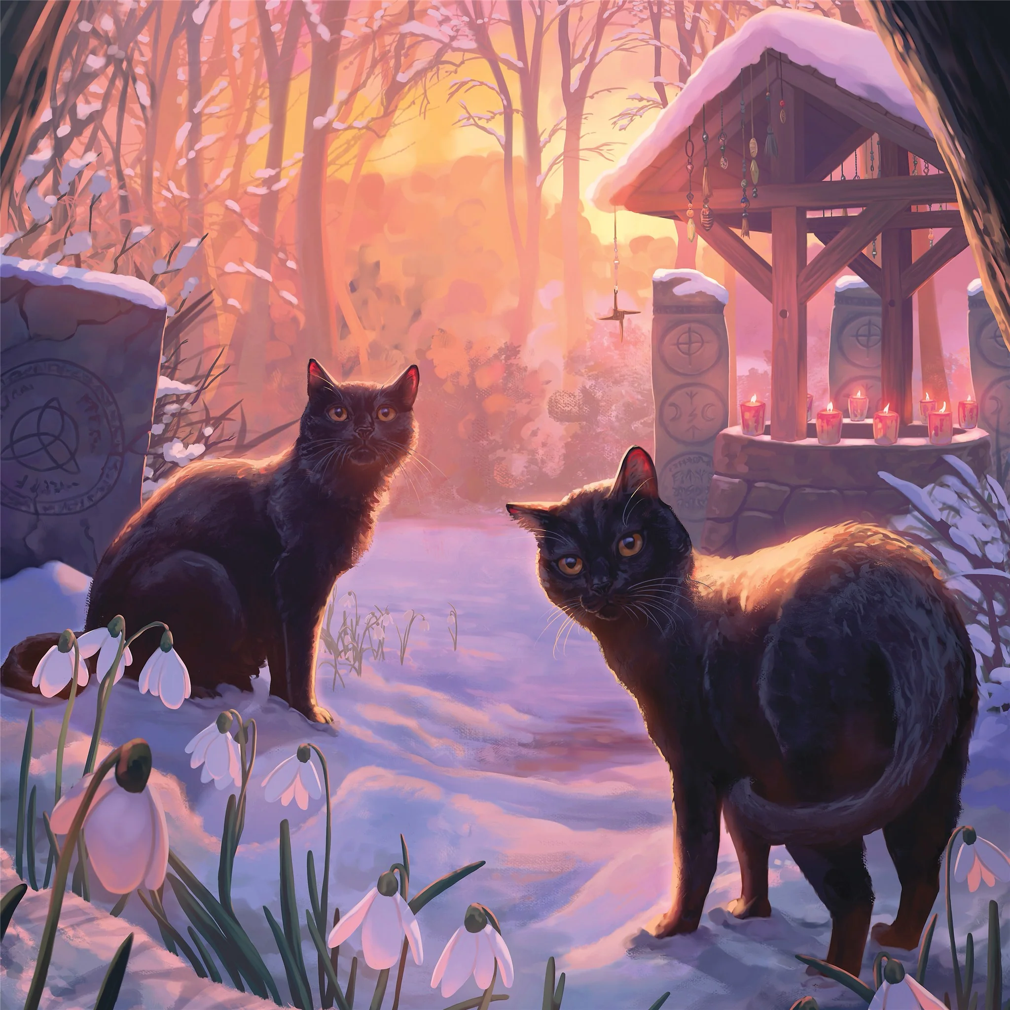 Magical Mystical Cats 2027 Wall Calendar - Image 8