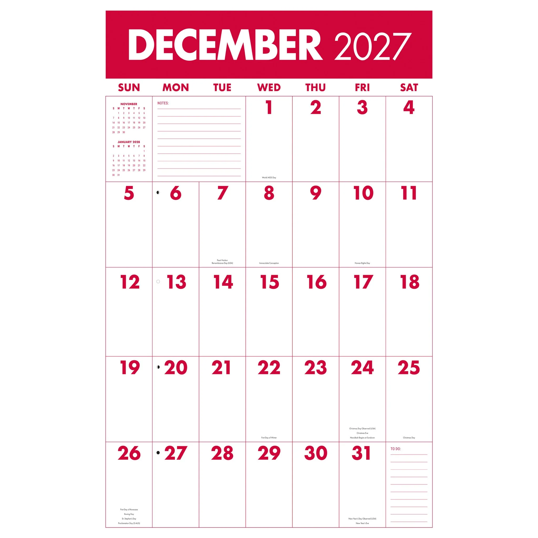 Mammoth Grid 2027 Poster Calendar - Image 5