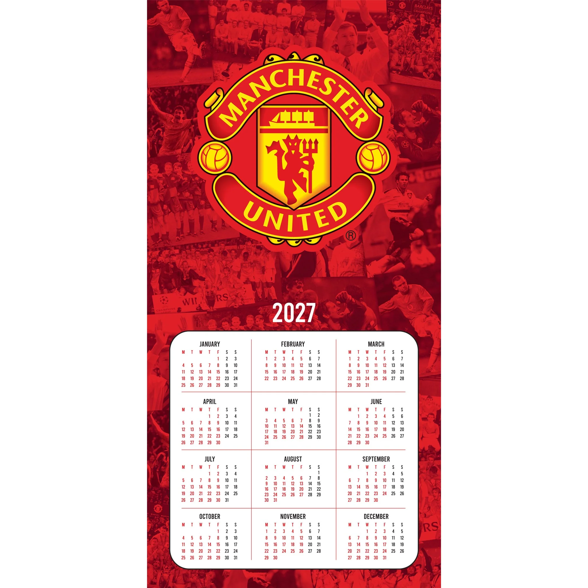 Manchester United 2027 Wall Calendar - Image 4