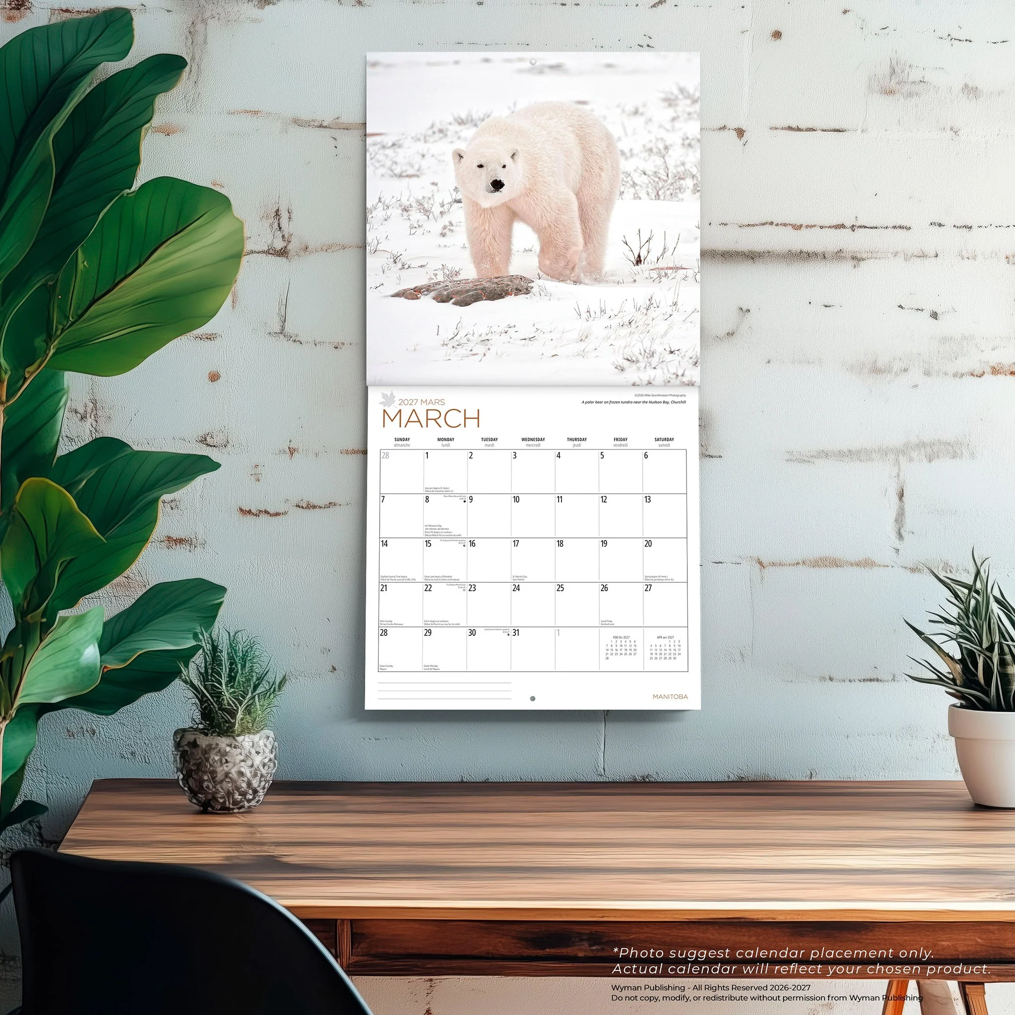 Manitoba 2027 Wall Calendar - Image 5