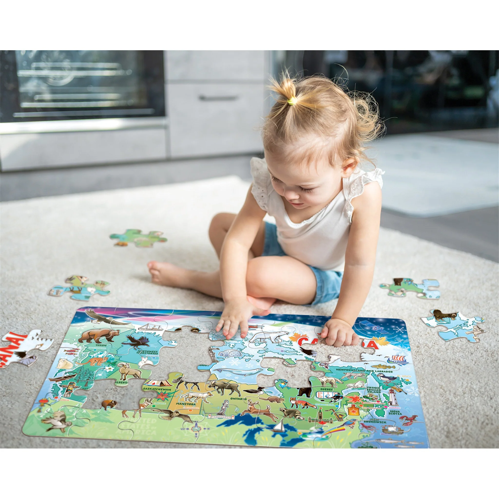 Map of Canada 35 Piece Floor Puzzle - Online Only - Image 7