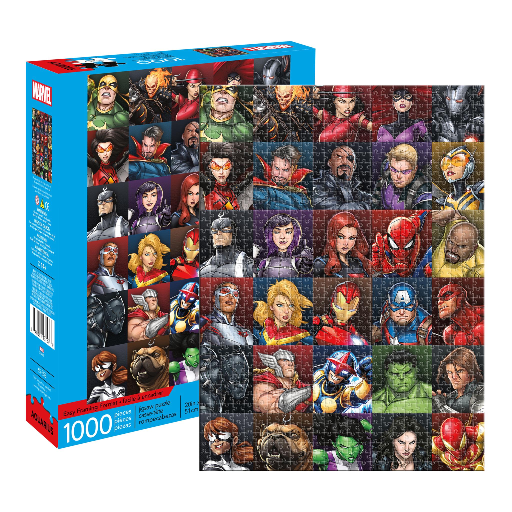 Marvel Heroes Collage 1000 Piece Puzzle - Image 3