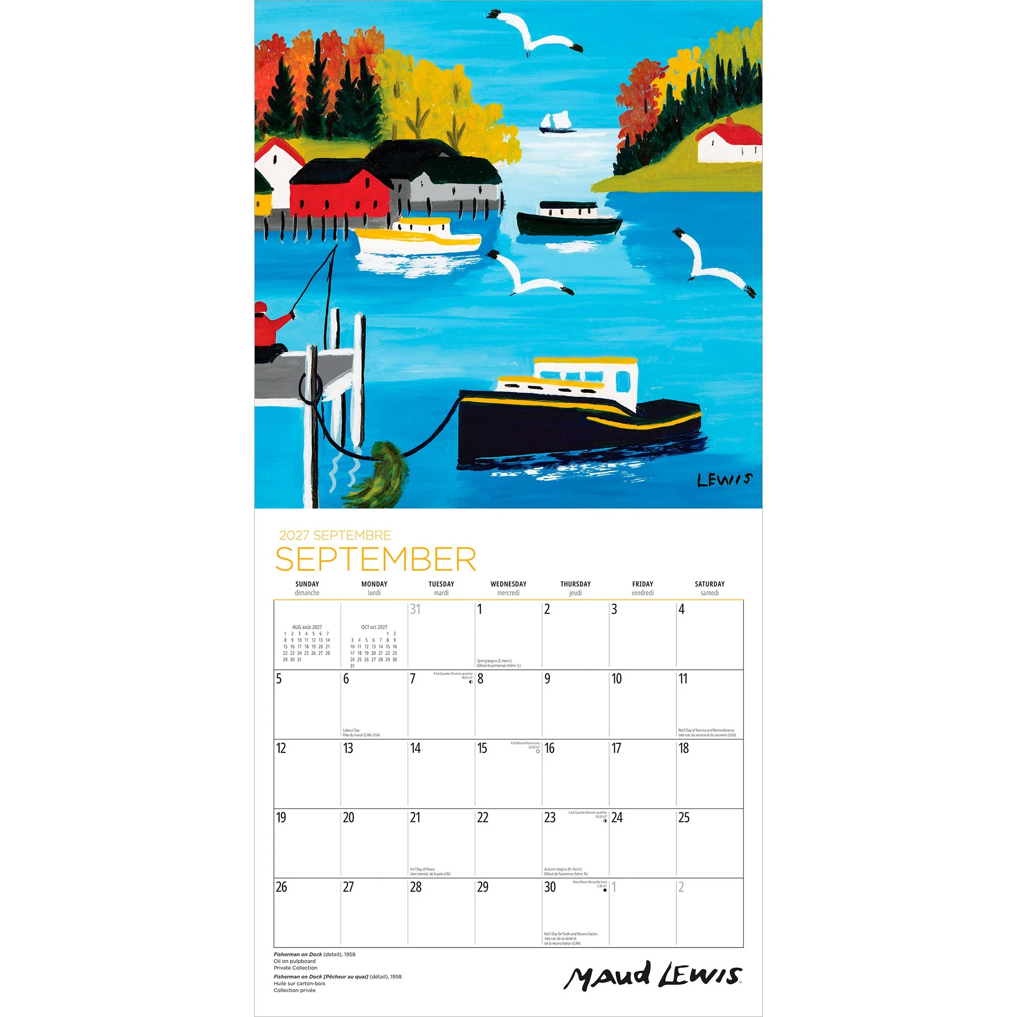 Maud Lewis 2027 Wall Calendar - Image 4