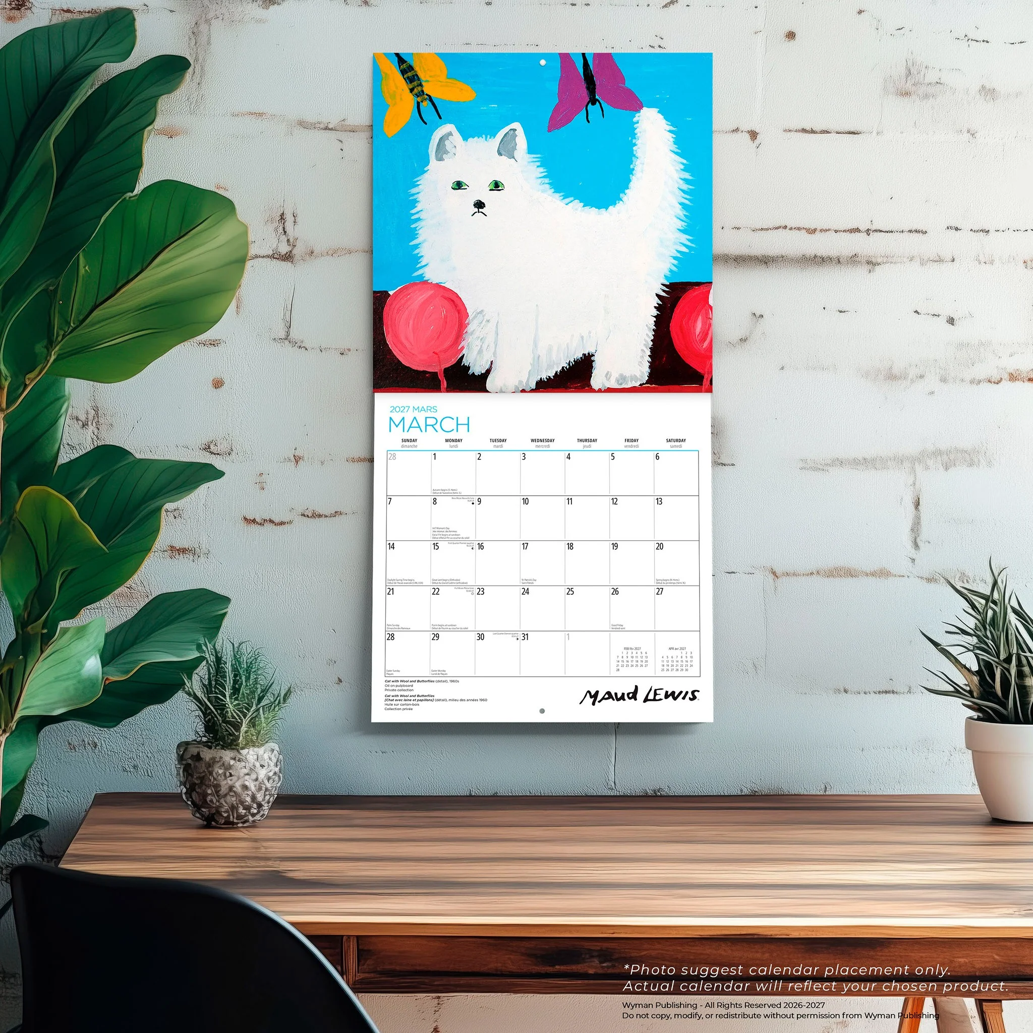 Maud Lewis 2027 Wall Calendar - Image 5