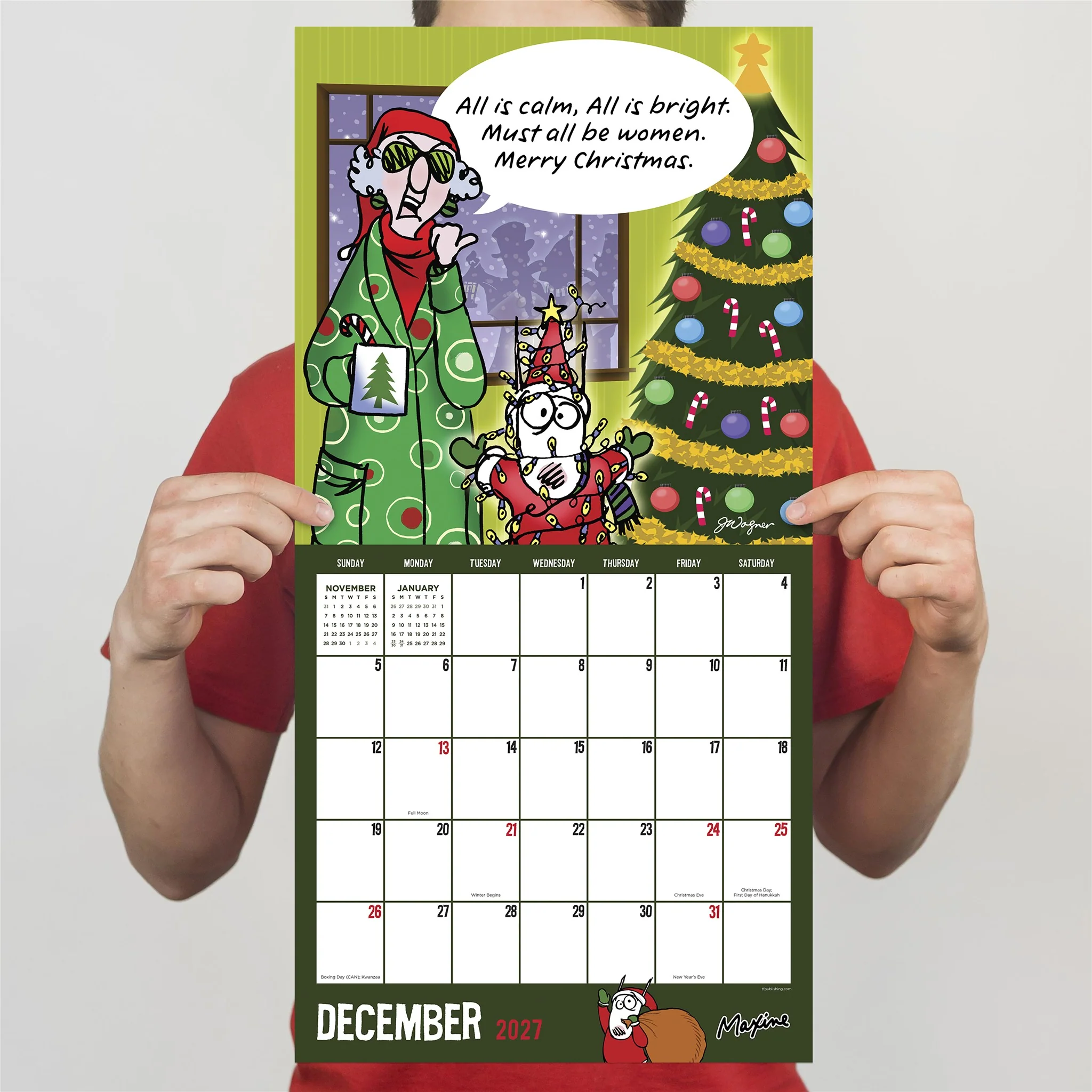 Maxine 2027 Wall Calendar - Image 6