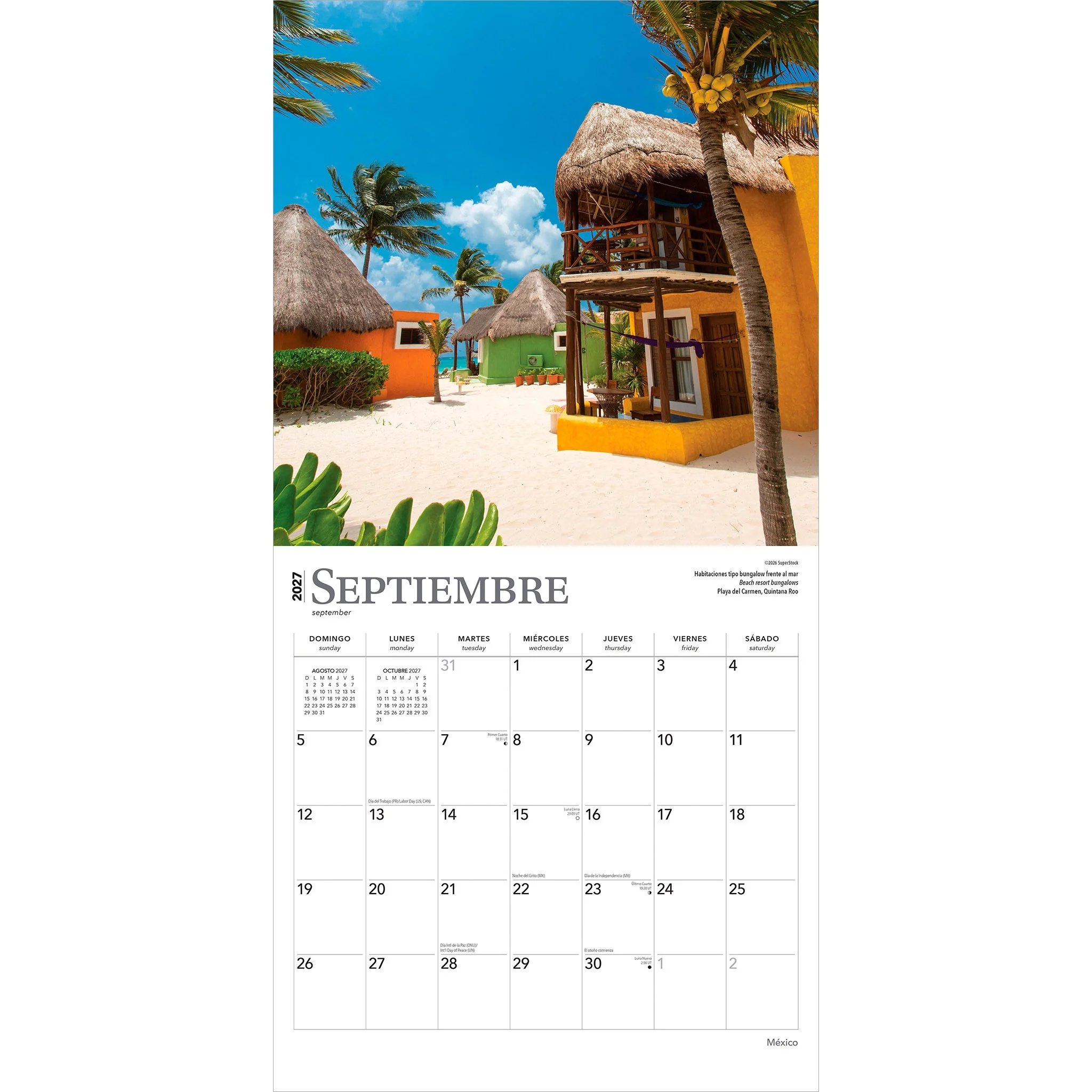 Mexico 2027 Wall Calendar - Image 4