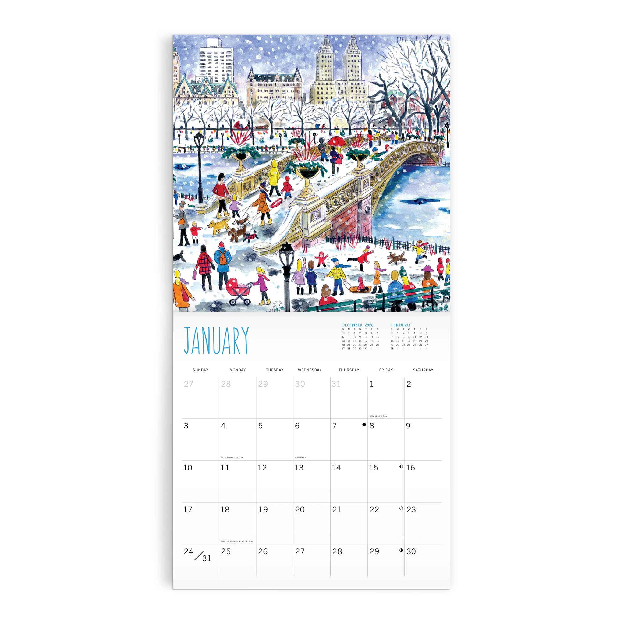 Michael Storrings Classic 2027 Wall Calendar - Online Only - Image 3