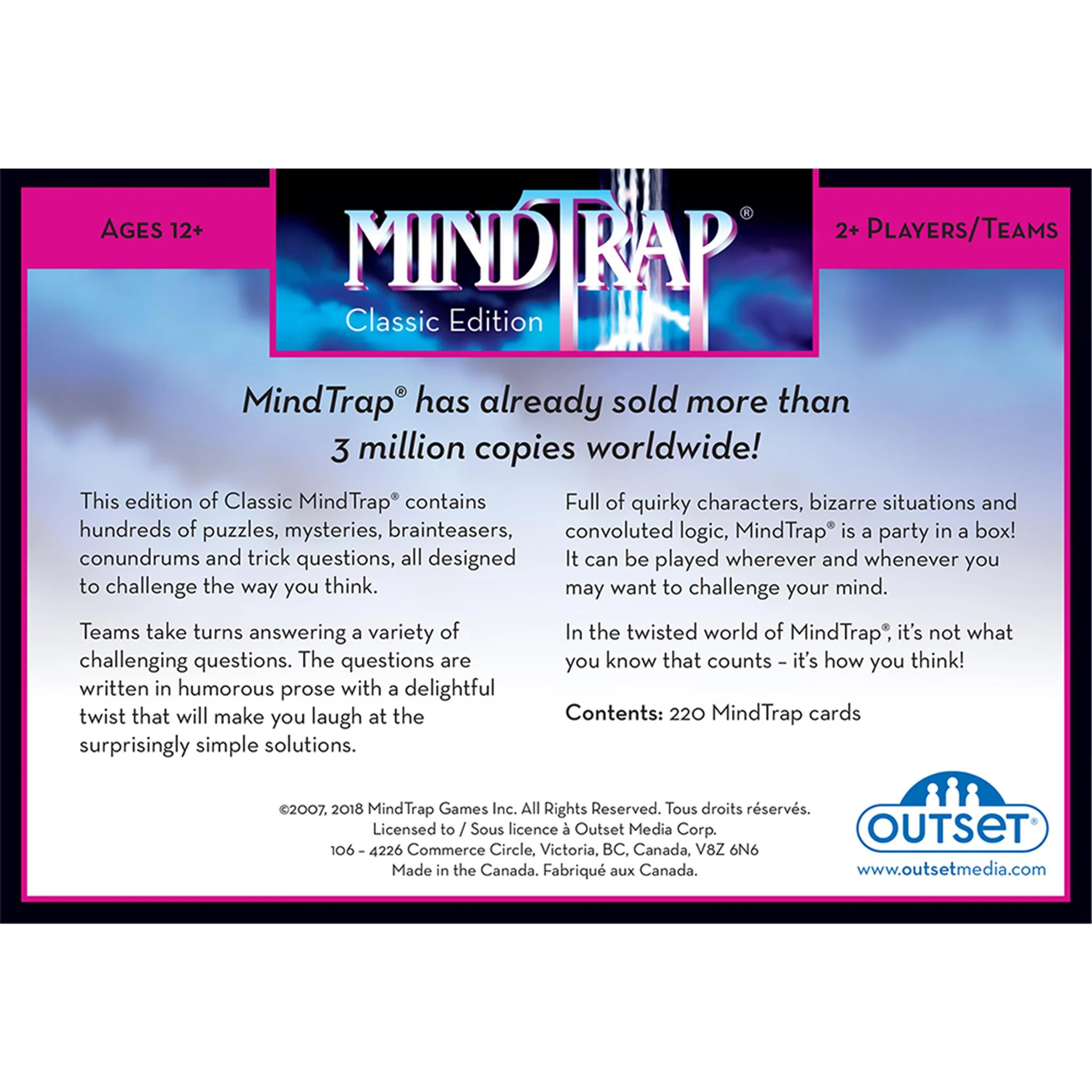 Mind Trap Classic Game - Image 2