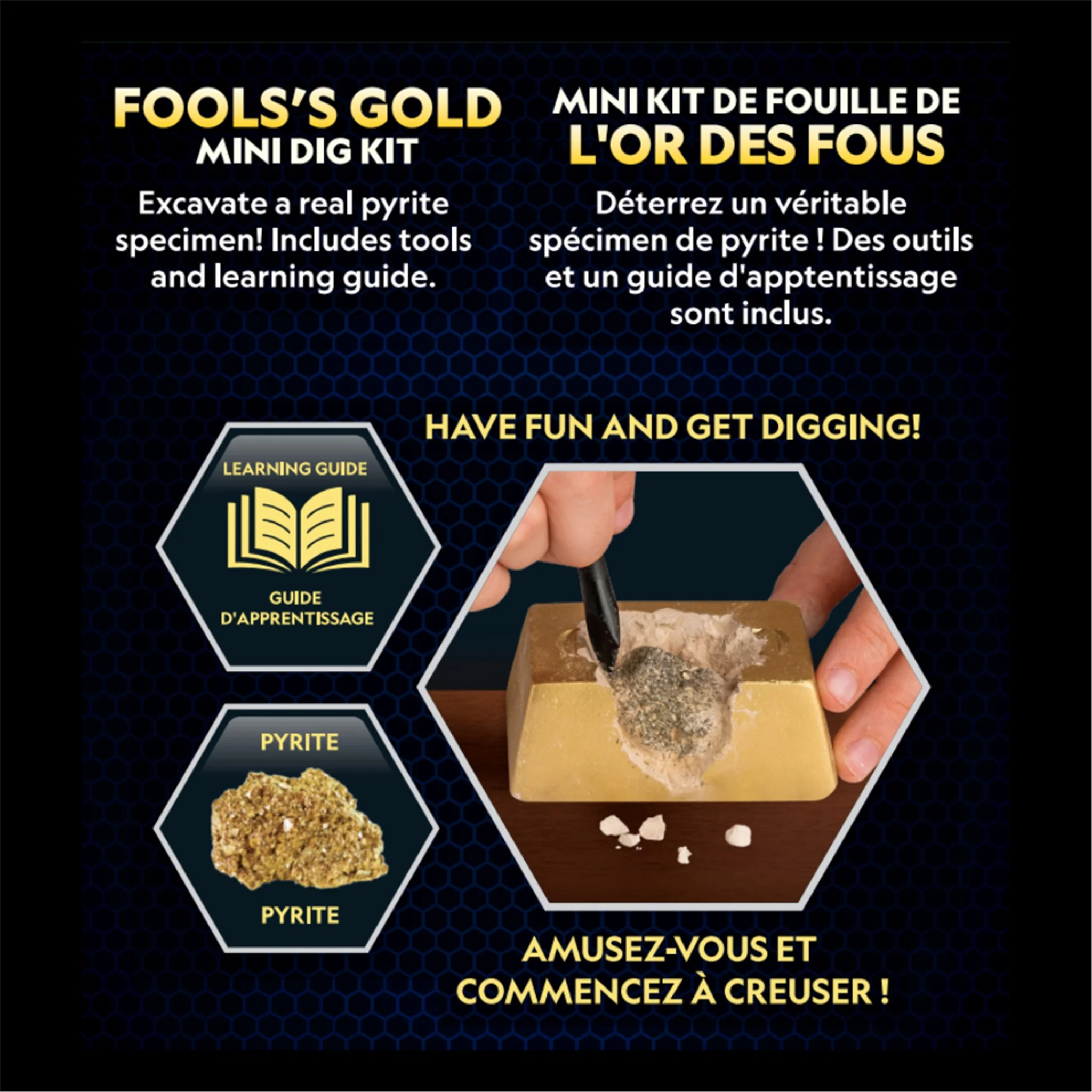 Mini Dig Fool's Gold National Geographic - Image 3