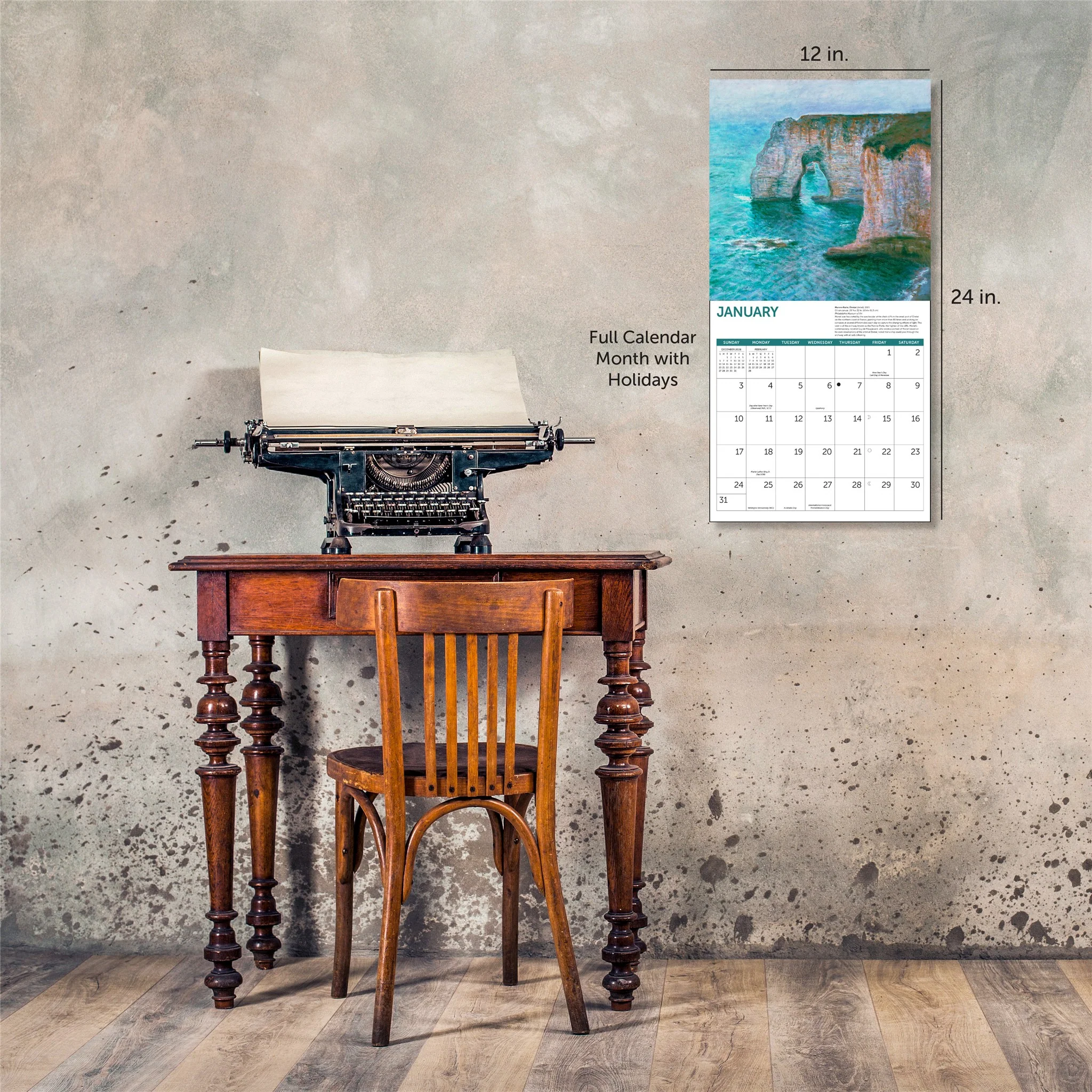 Monet At Sea 2027 Wall Calendar - Image 6