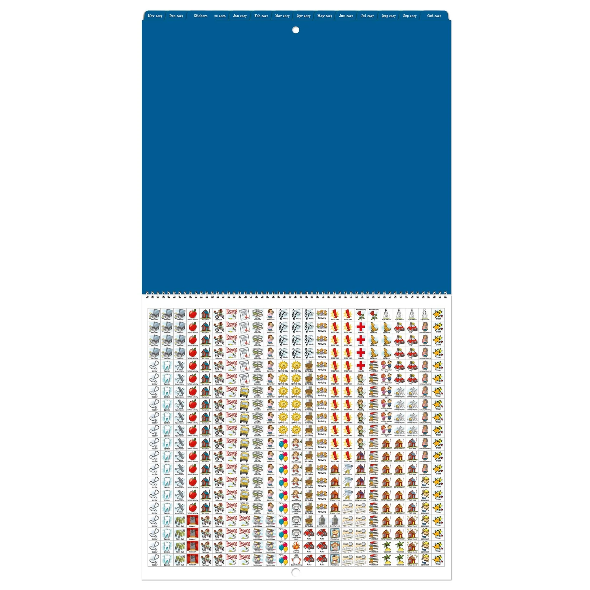 MotherWord Tabbed English 2027 Wall Calendar - Image 6