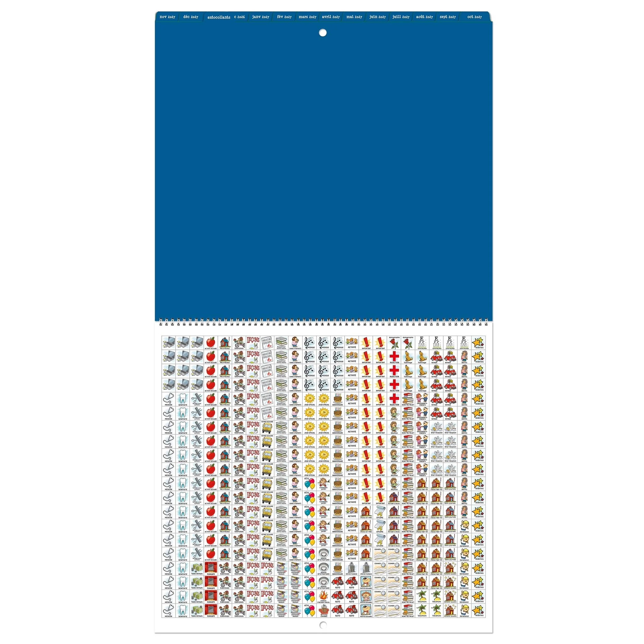 MotherWord Tabbed French 2027 Wall Calendar - Image 6