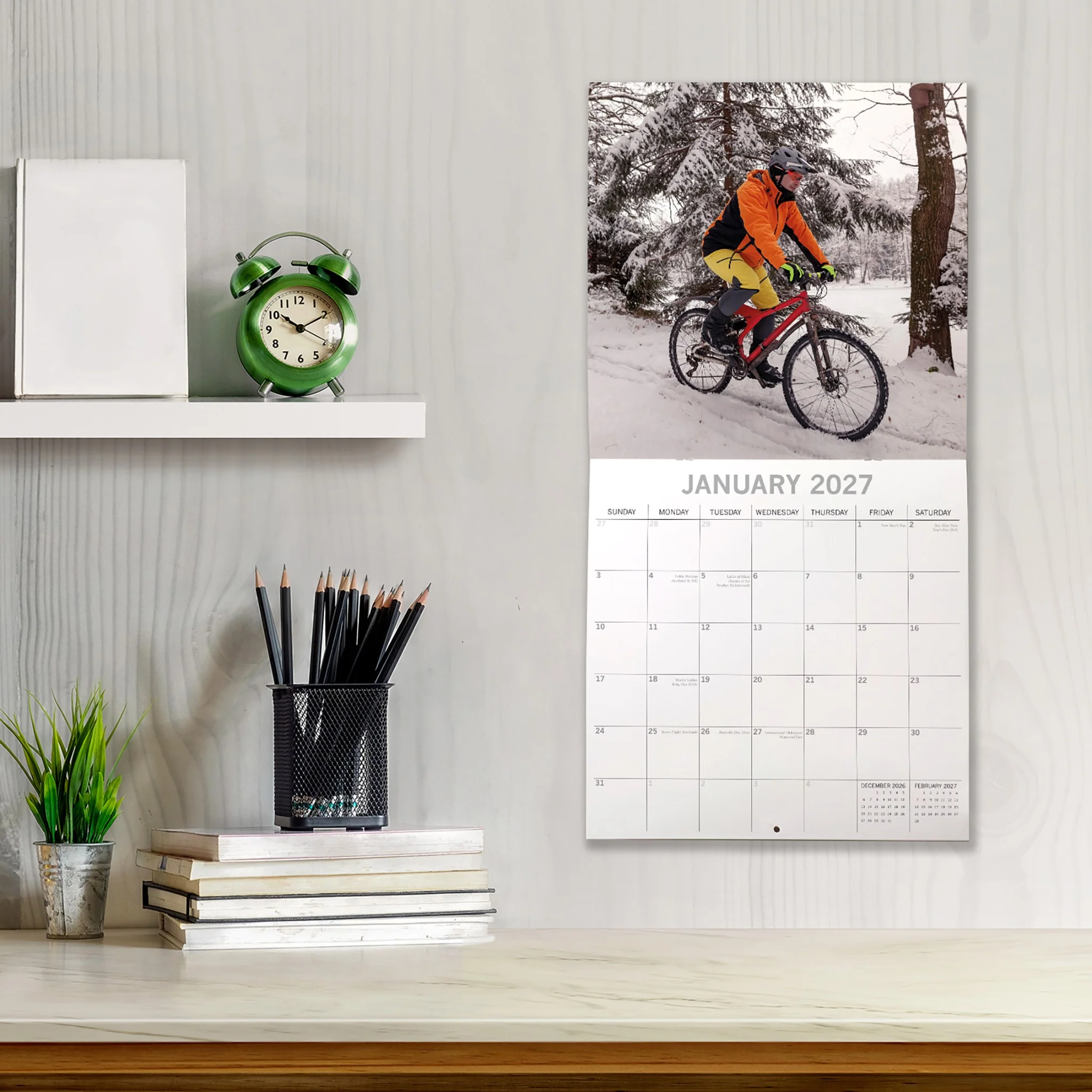 Mountain Biking 2027 Wall Calendar - Image 4