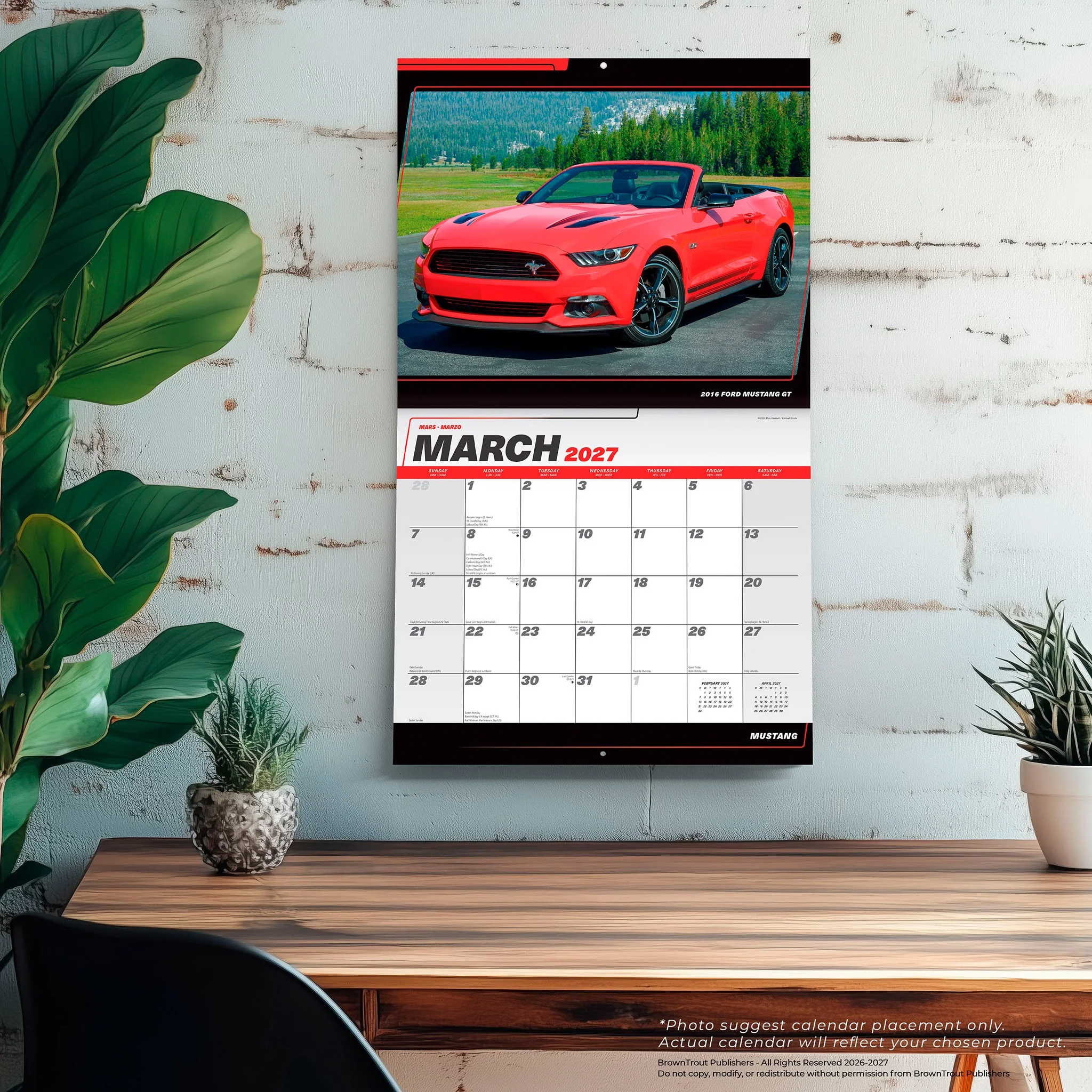 Mustang 2027 Wall Calendar - Image 5
