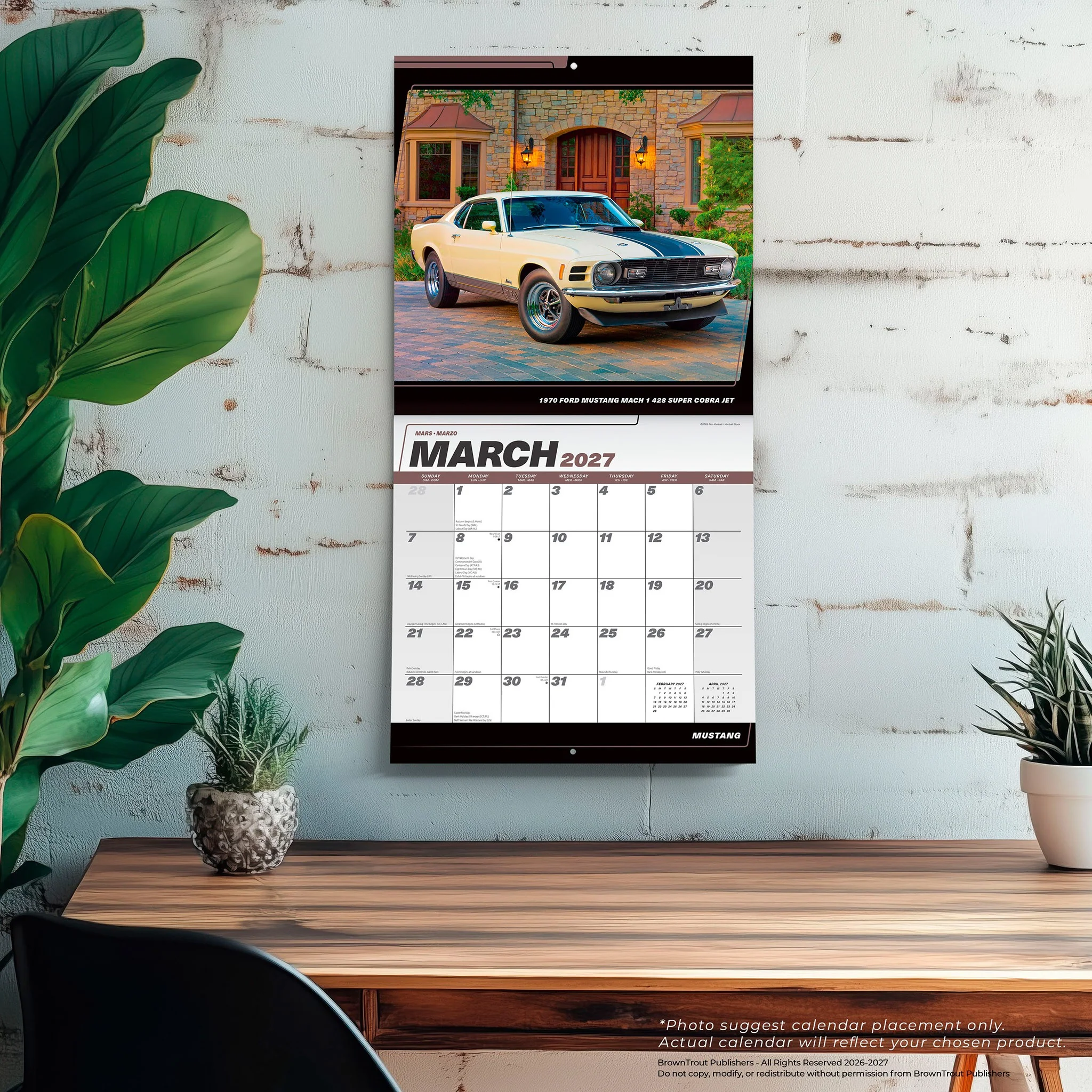 Mustang 2027 Wall Calendar - Image 5