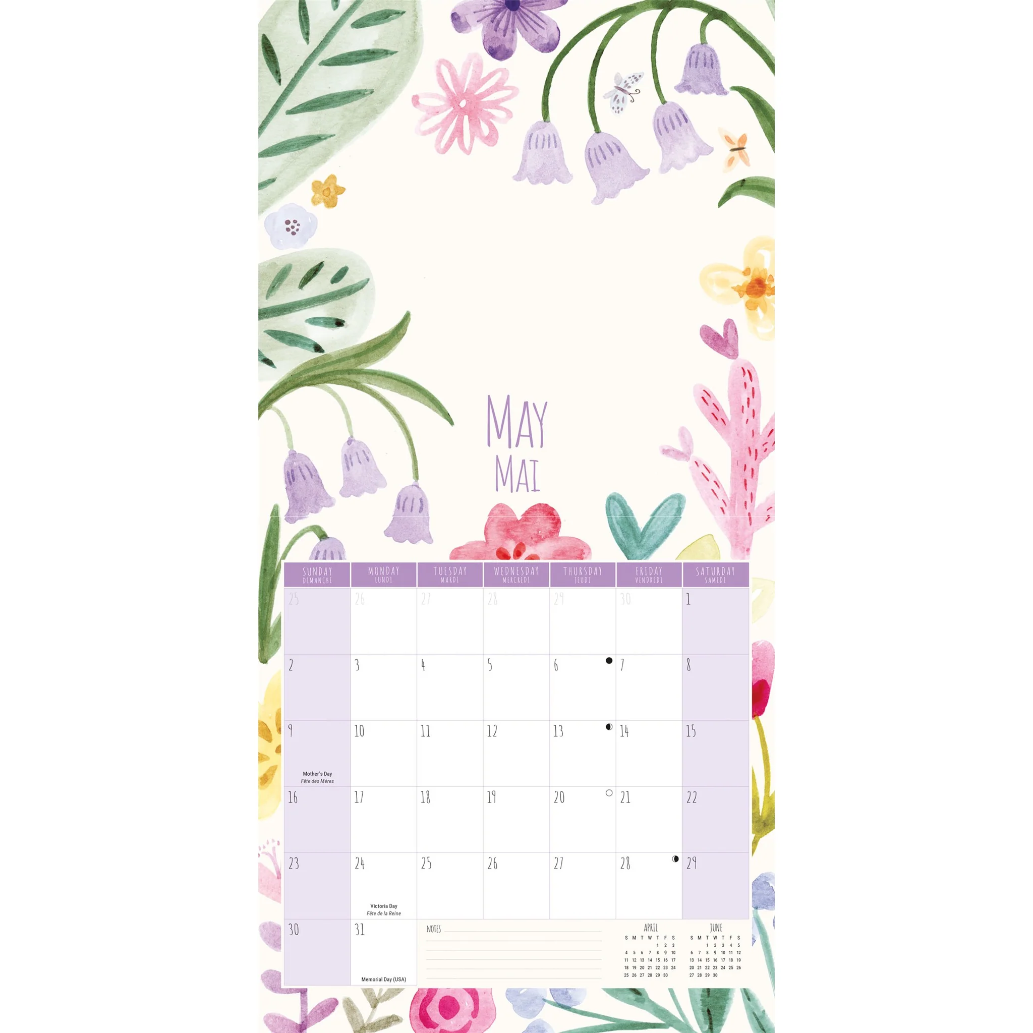 My Grandchildren 2027 Mini Magnetic Photo Calendar - Image 4