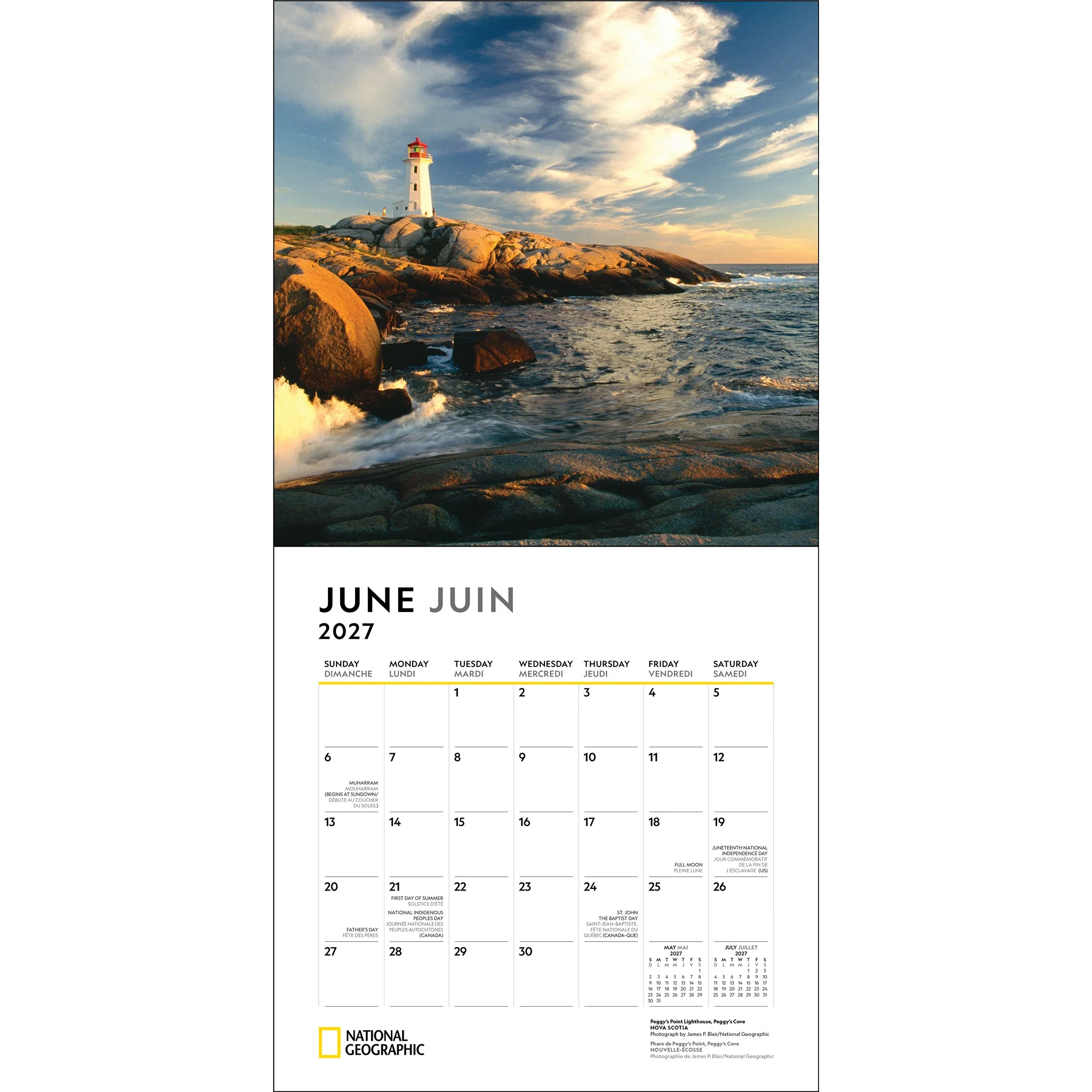 National Geographic: Canada 2027 Wall Calendar - Image 3