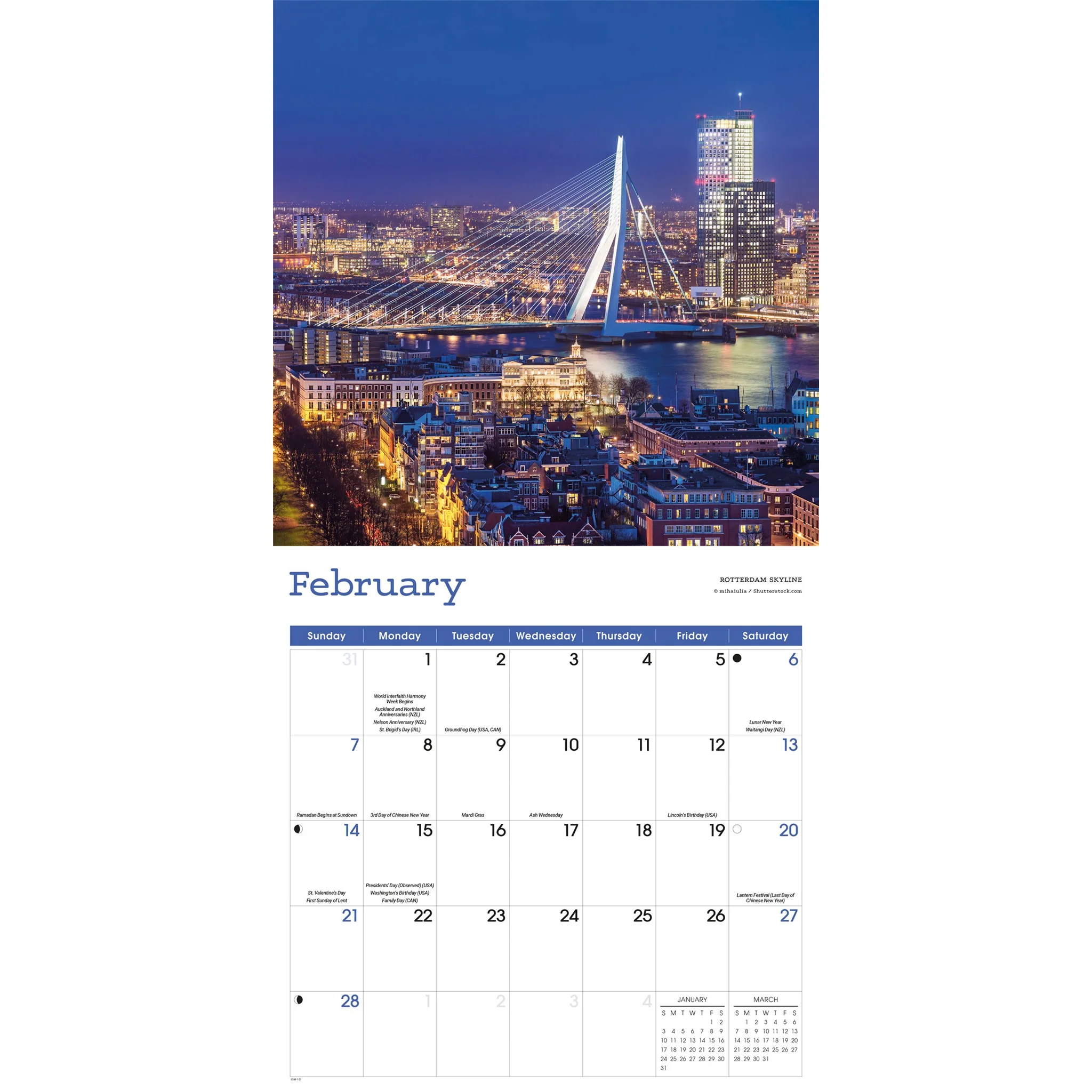 Netherlands 2027 Wall Calendar - Image 3