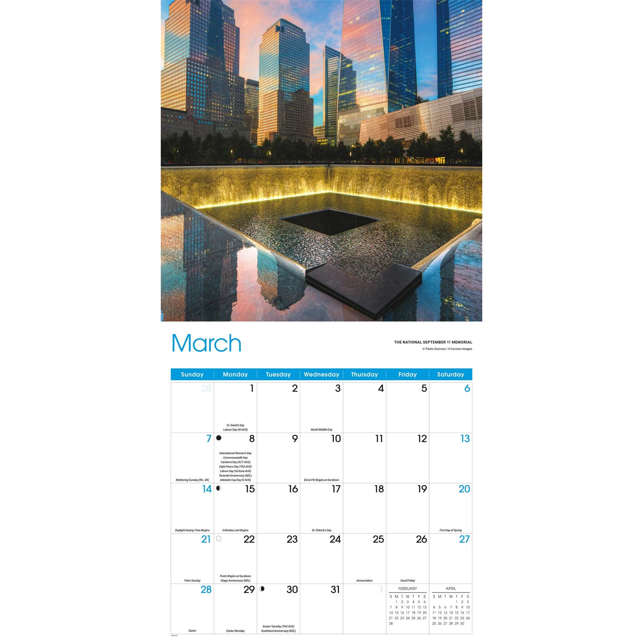 New York 2027 Wall Calendar - Image 3
