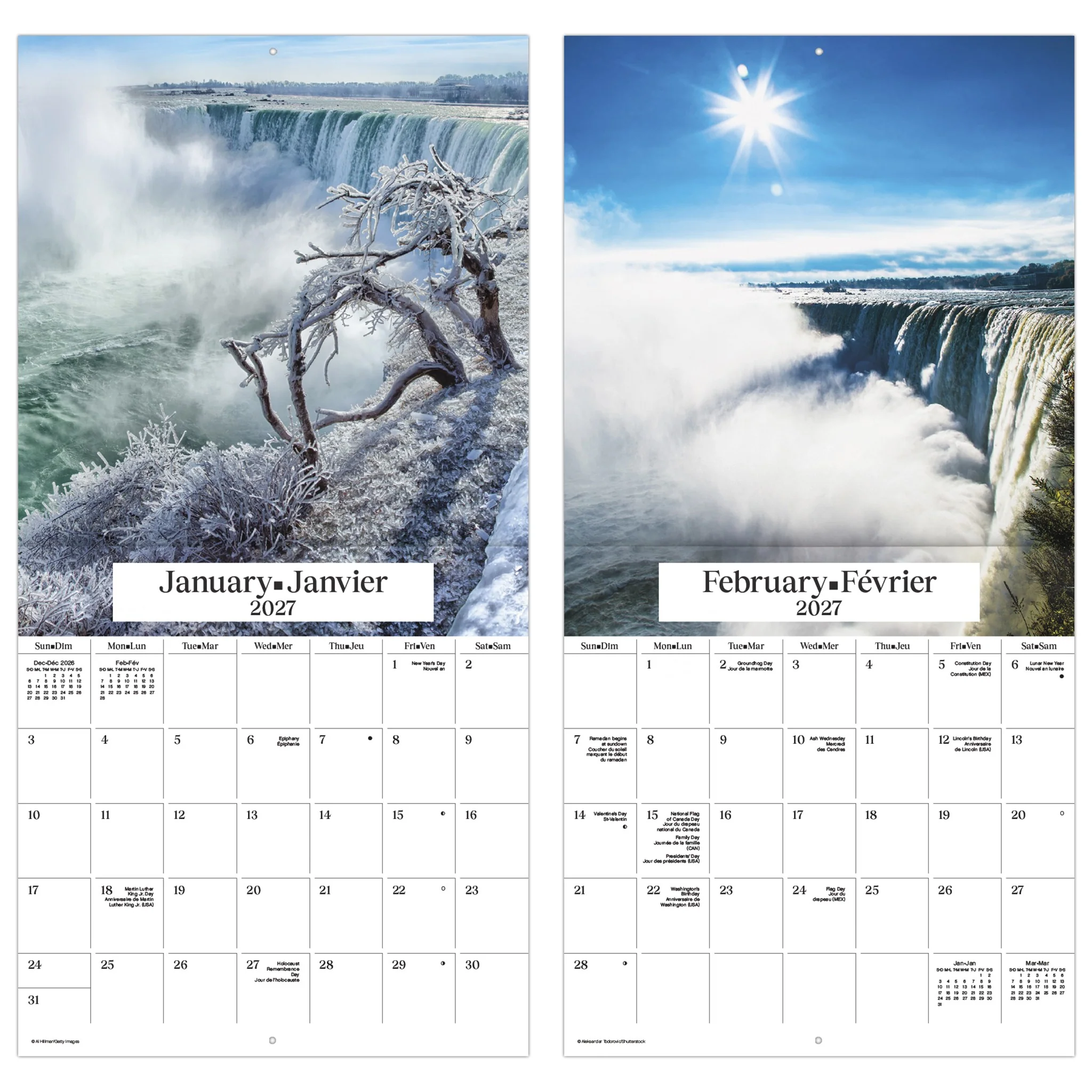 Niagara Falls 2027 Wall Calendar - Image 6