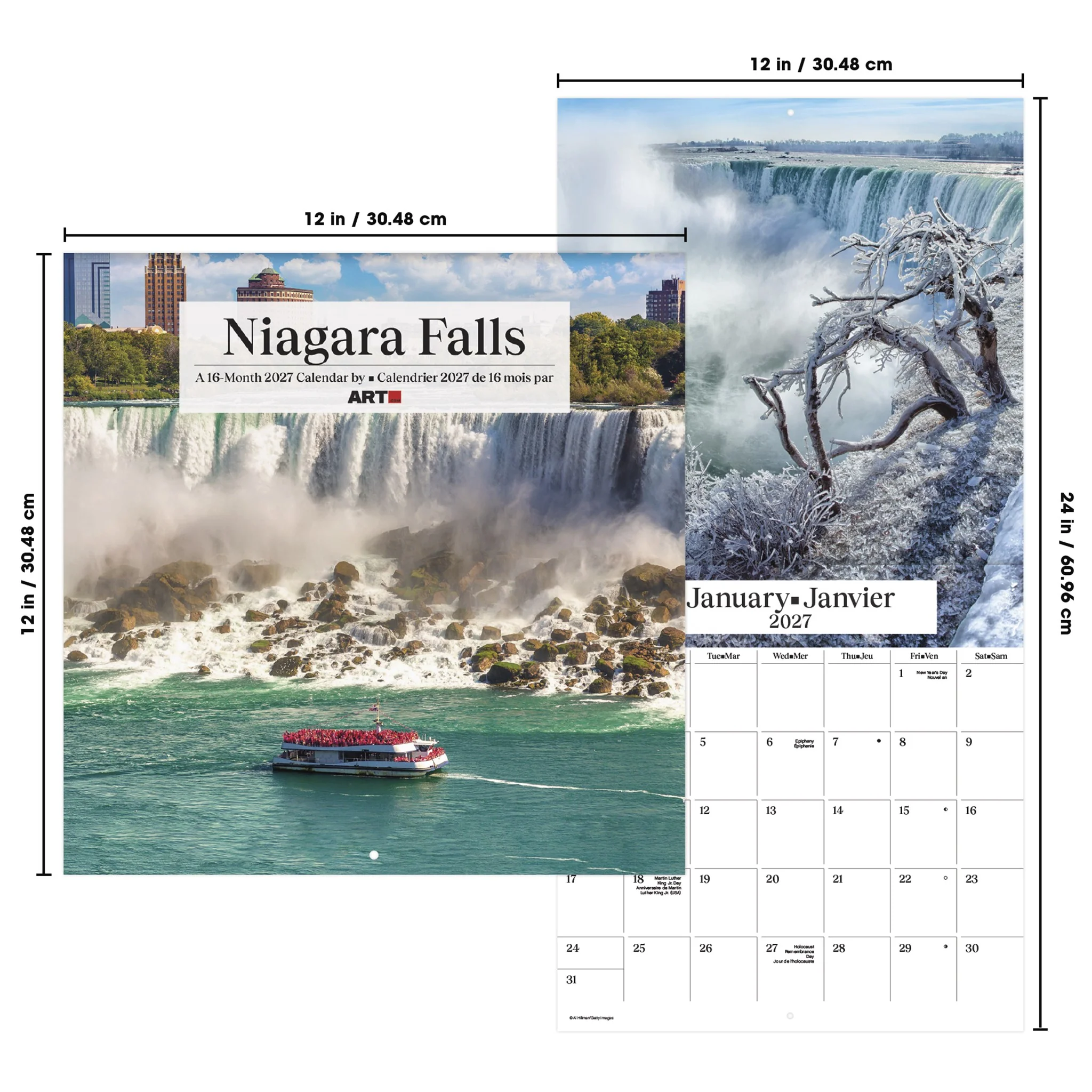 Niagara Falls 2027 Wall Calendar - Image 7