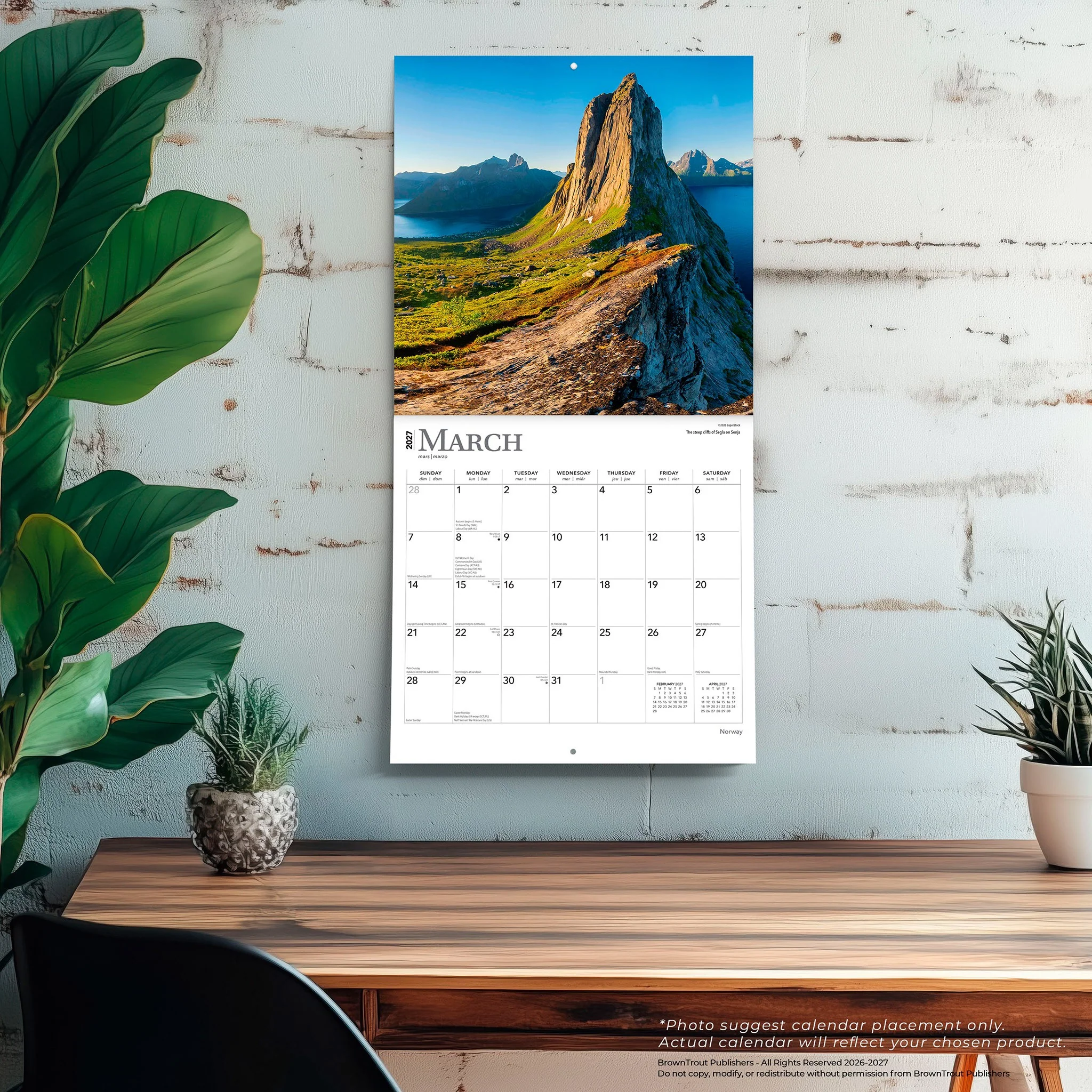 Norway 2027 Wall Calendar - Image 5