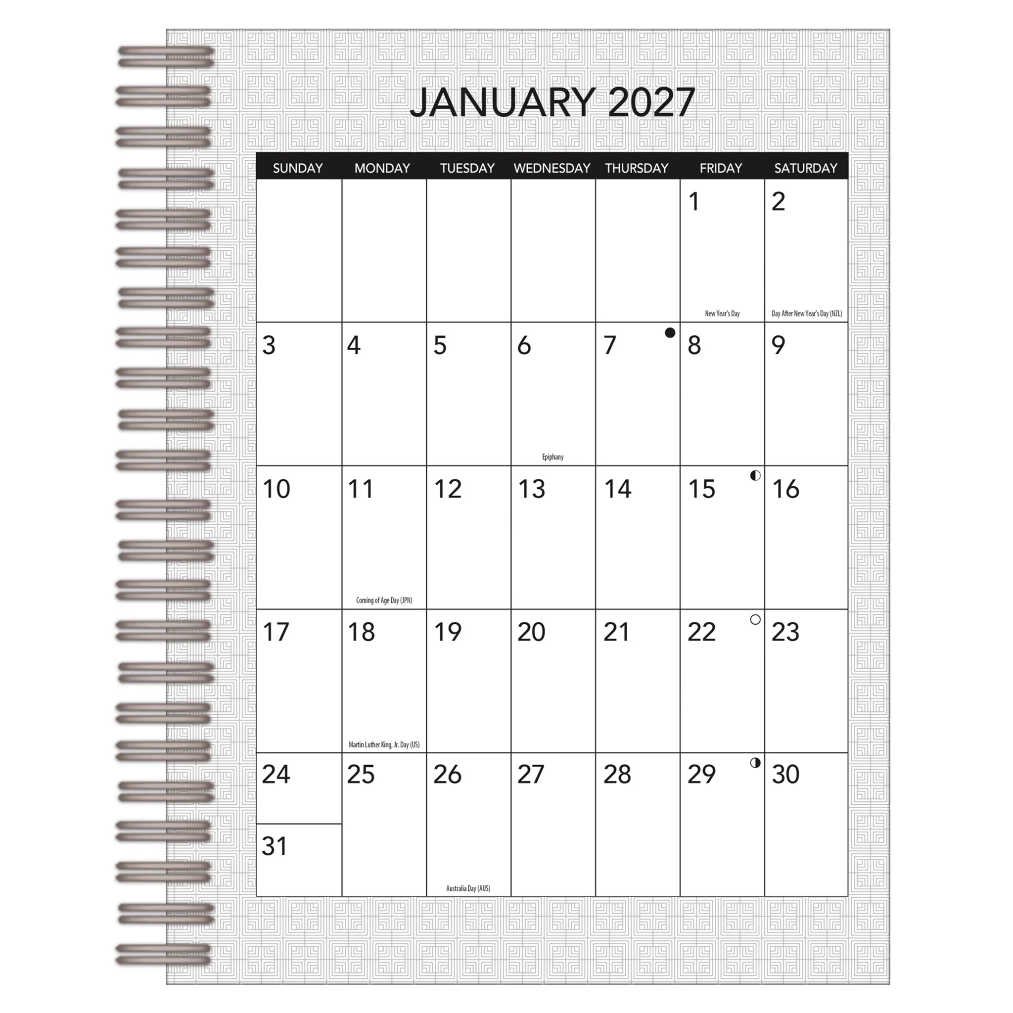 Office File-It 2027 Engagement Calendar - Image 3