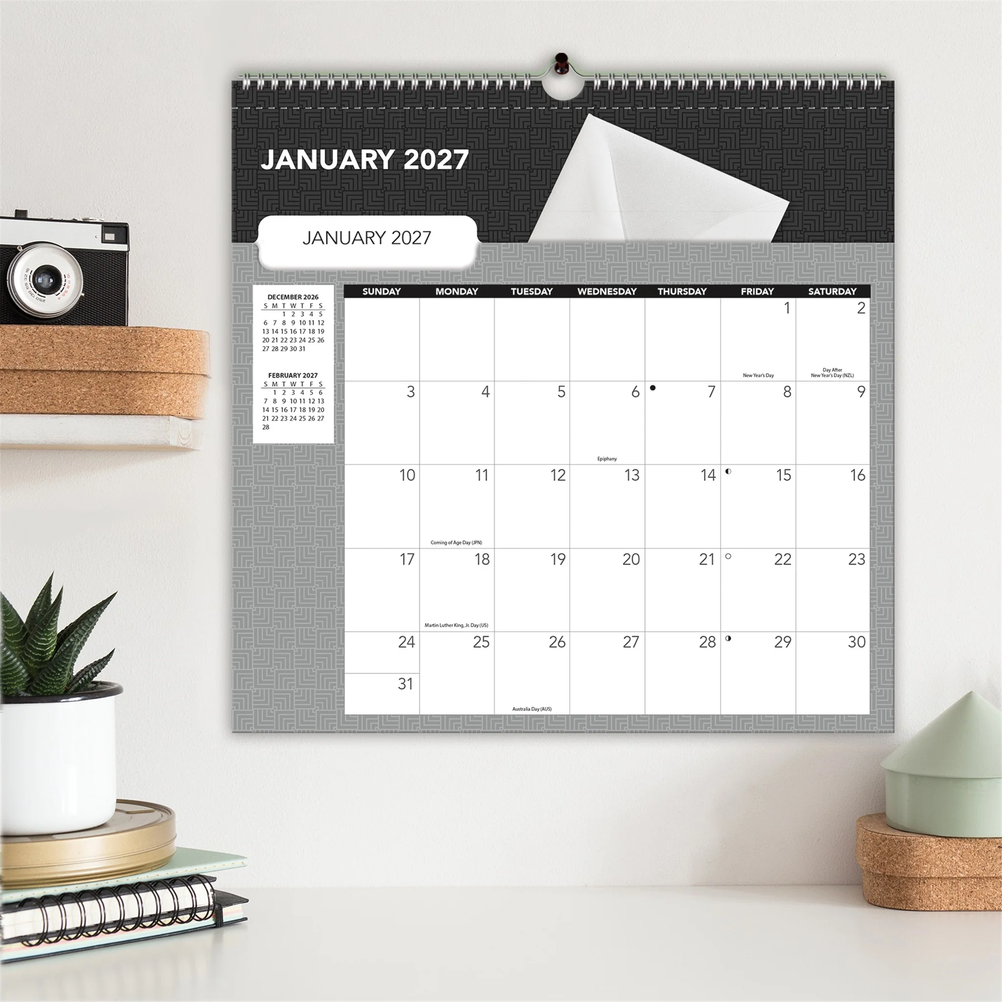 Office File-It 2027 Wall Calendar - Image 6